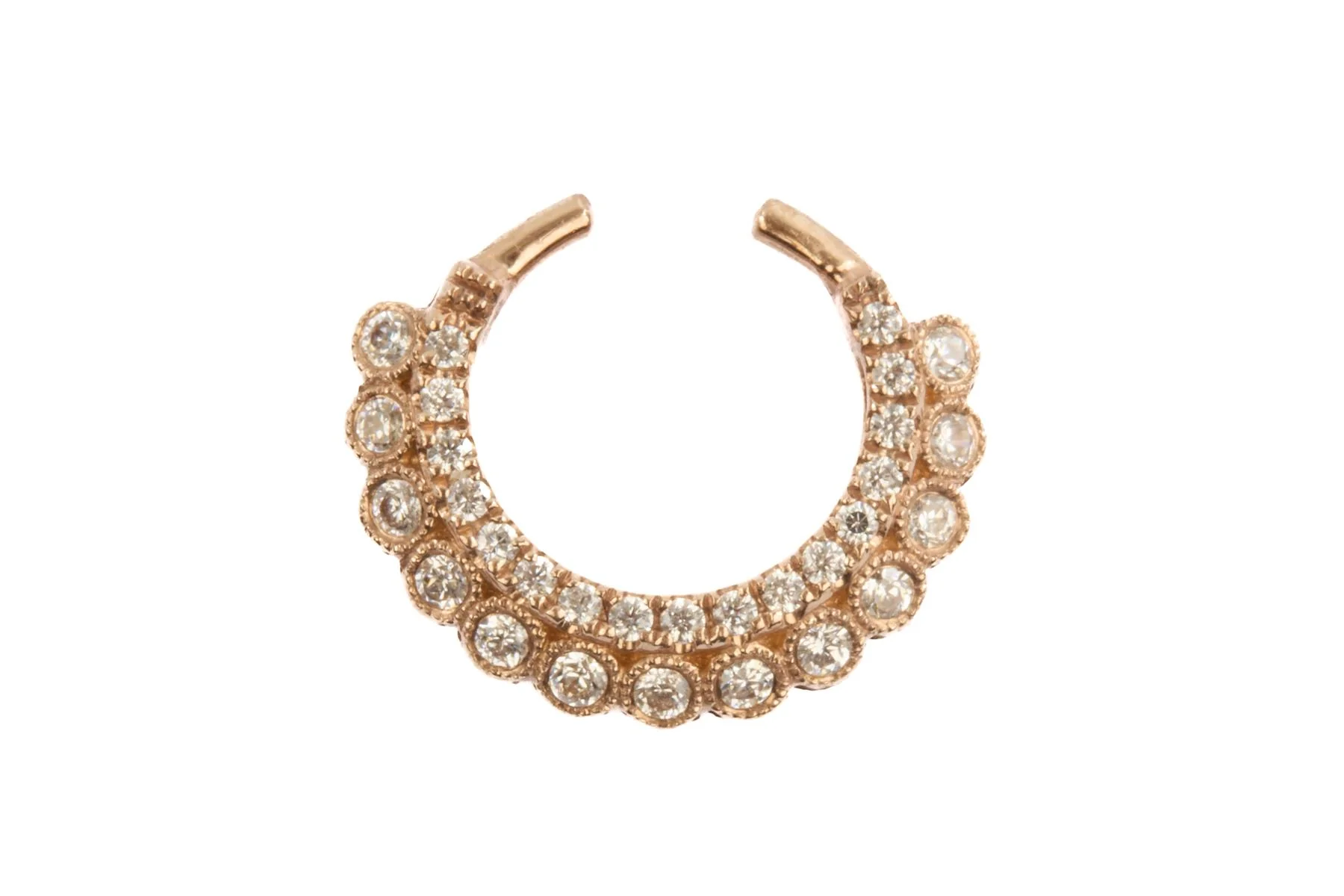 14K ROSE GOLD EAR CUFF - Image 2