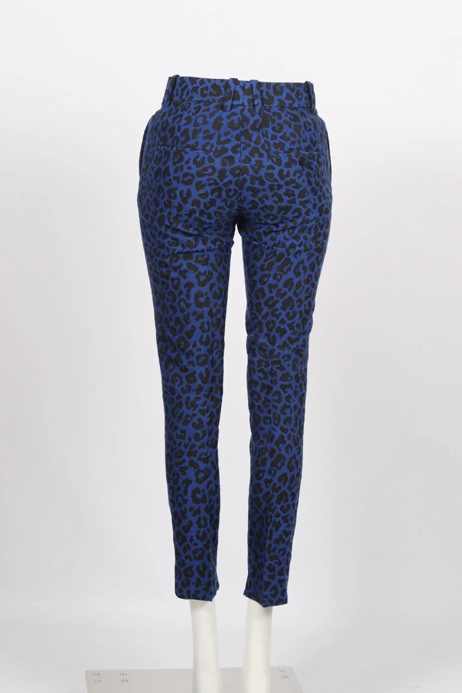 3.1 PHILLIP LIM COTTON BLEND STRAIGHT LEG PANTS US 0 UK 4 - Image 4