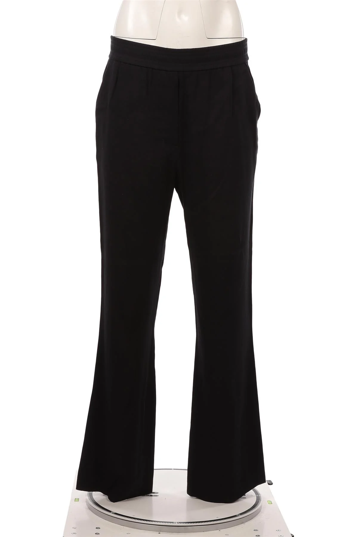 3.1 PHILLIP LIM NAVY CREPE STRAIGHT LEG PANTS US 4 UK 8 - Image 2