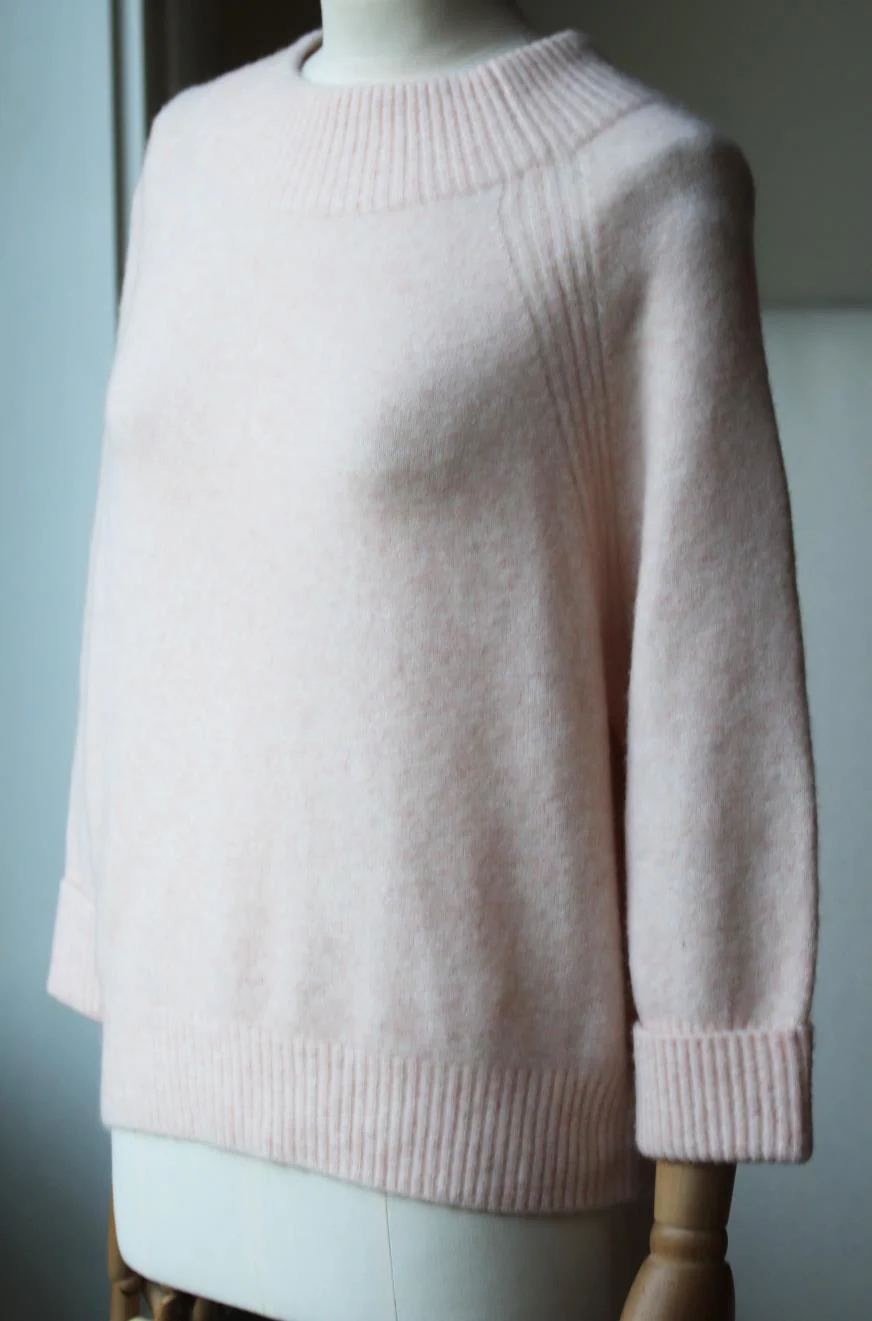3.1 PHILLIP LIM WOOL AND ALPACA BLEND SWEATER LARGE - Image 3