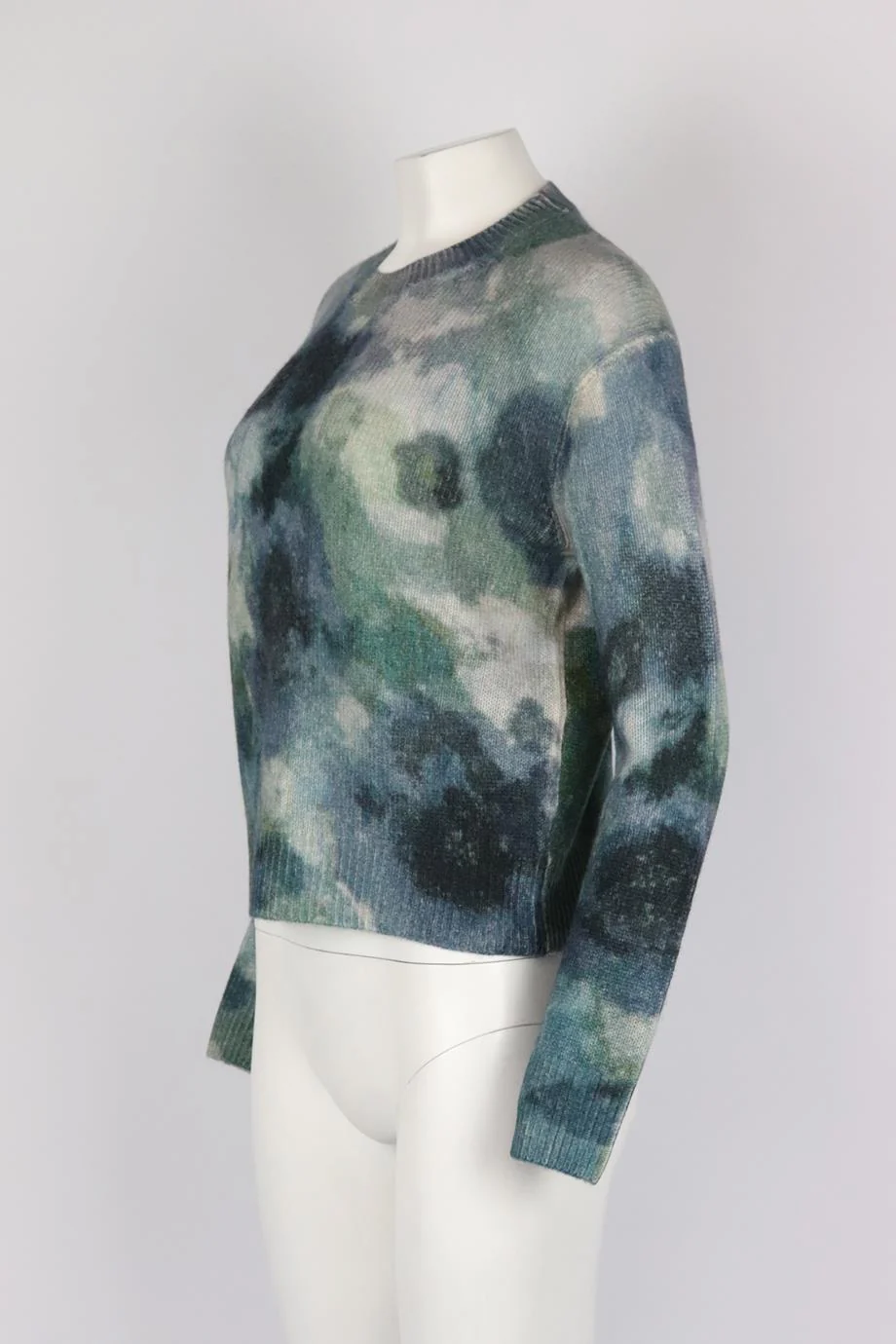 360 CASHMERE TIE DYED CASHMERE SWEATER SMALL - Image 3