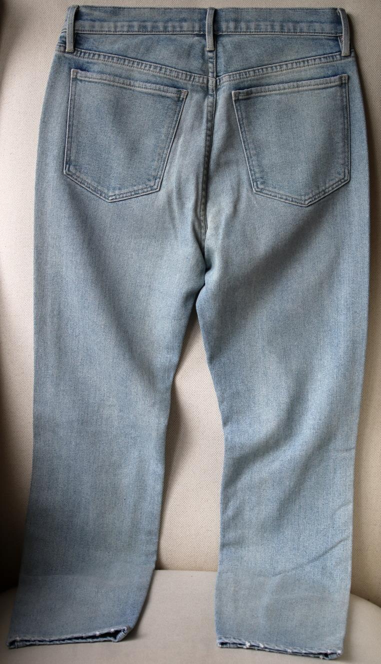3X1 W3 DISTRESSED HIGH RISE SKINNY JEANS W26 UK 8 - Image 3