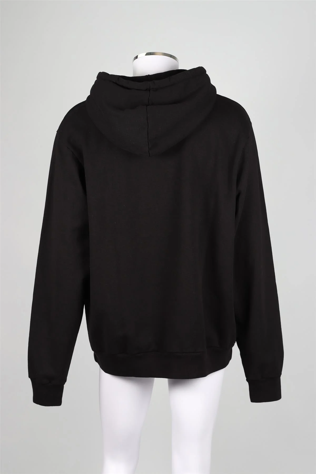 424 BLACK MEN'S COTTON HOODIE LARGE - Image 4