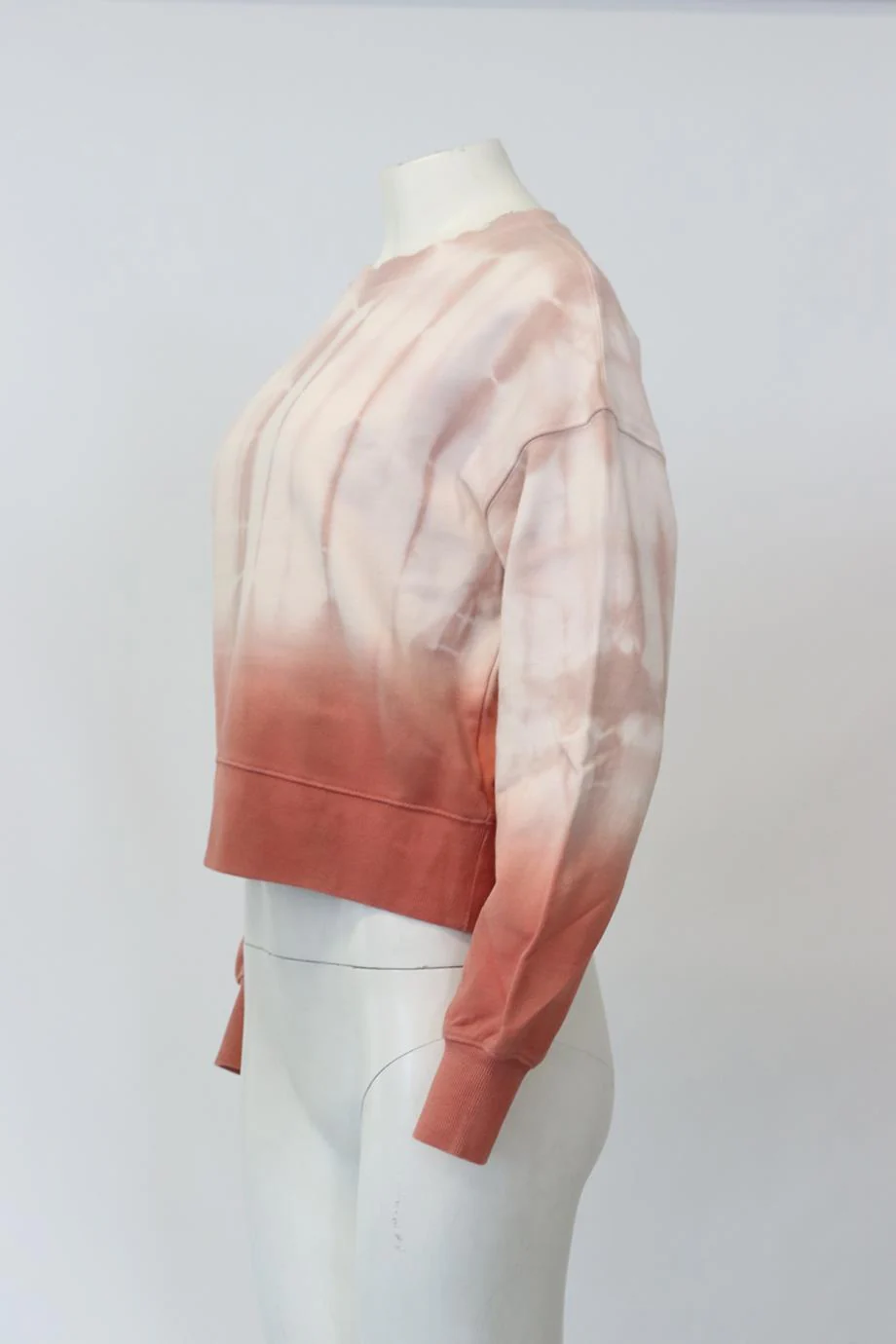 525 TIE DYED COTTON JERSEY SWEATSHIRT SMALL - Image 3