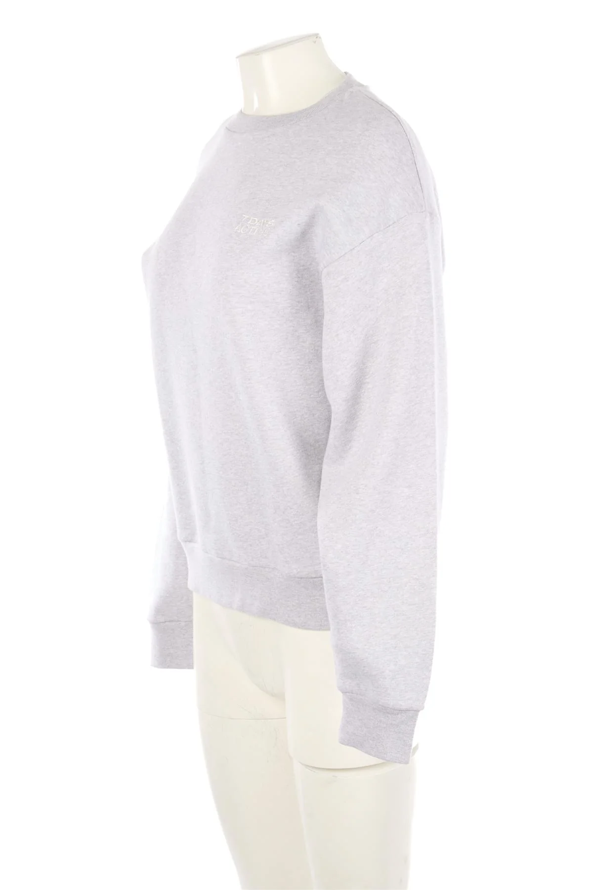 7 DAYS ACTIVE GREY COTTON SWEATSHIRT MEDIUM - Image 3