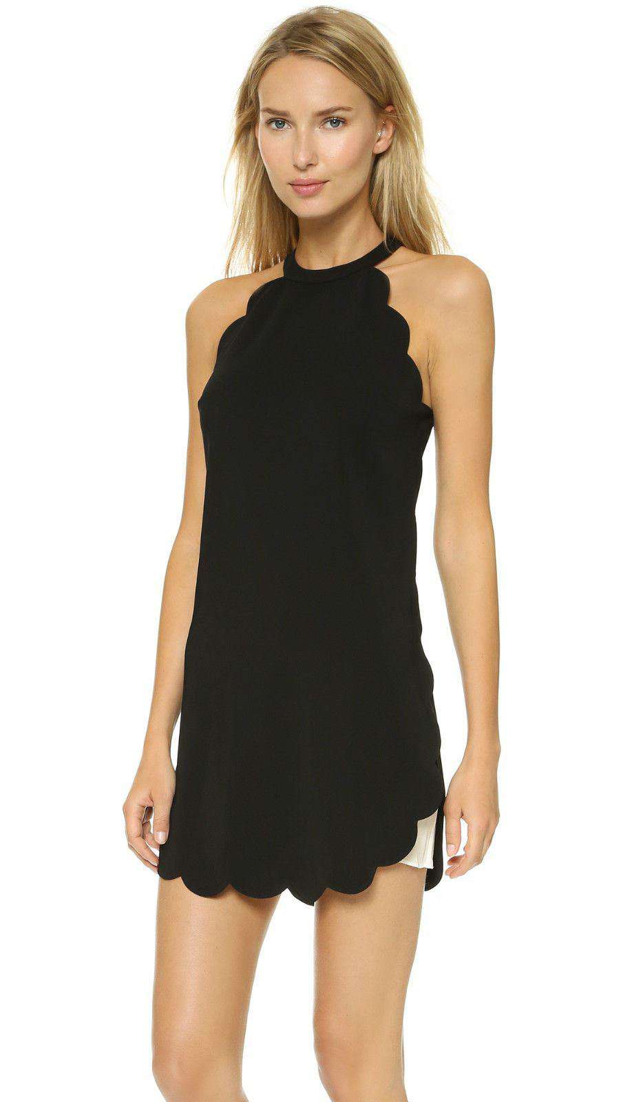 A.L.C. ALEXIS SCALLOPED DRESS US 2 UK 6 - Image 5