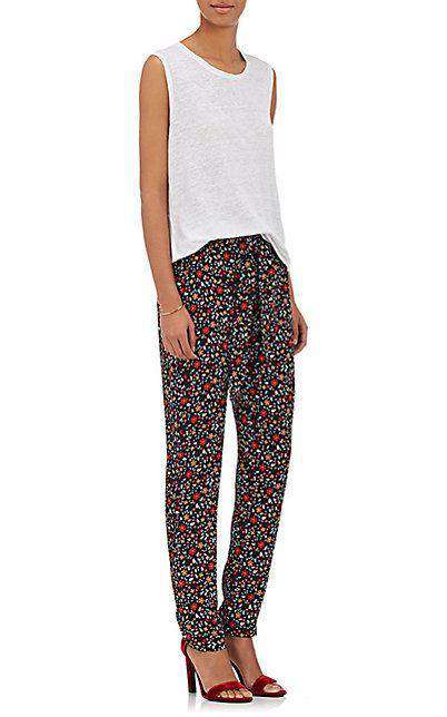 A.L.C. ANSEL SILK CREPE BELTED PANTS TROUSERS US 2 UK 6 - Image 2