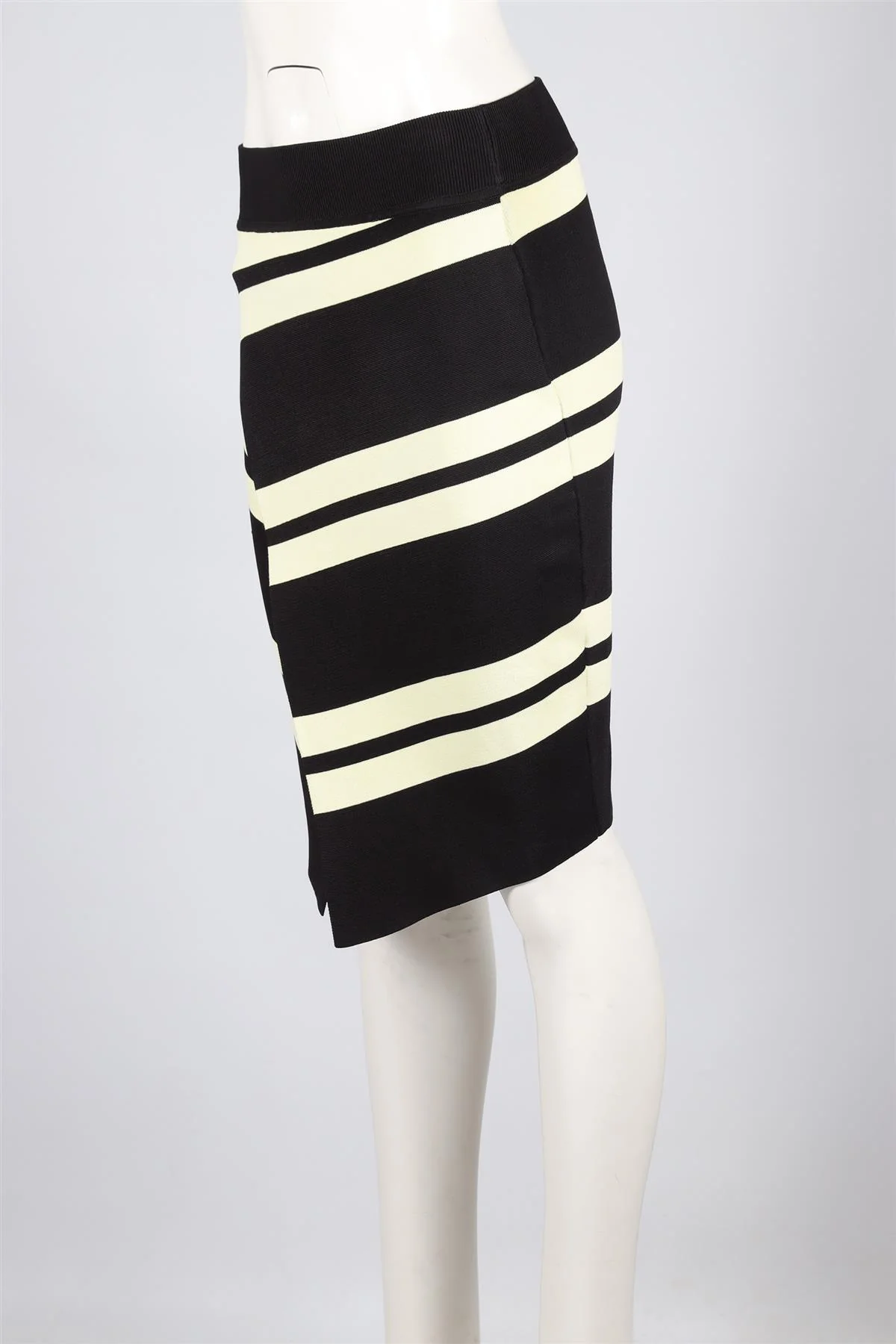 A.L.C. BLACK KNIT MINI SKIRT XSMALL - Image 3