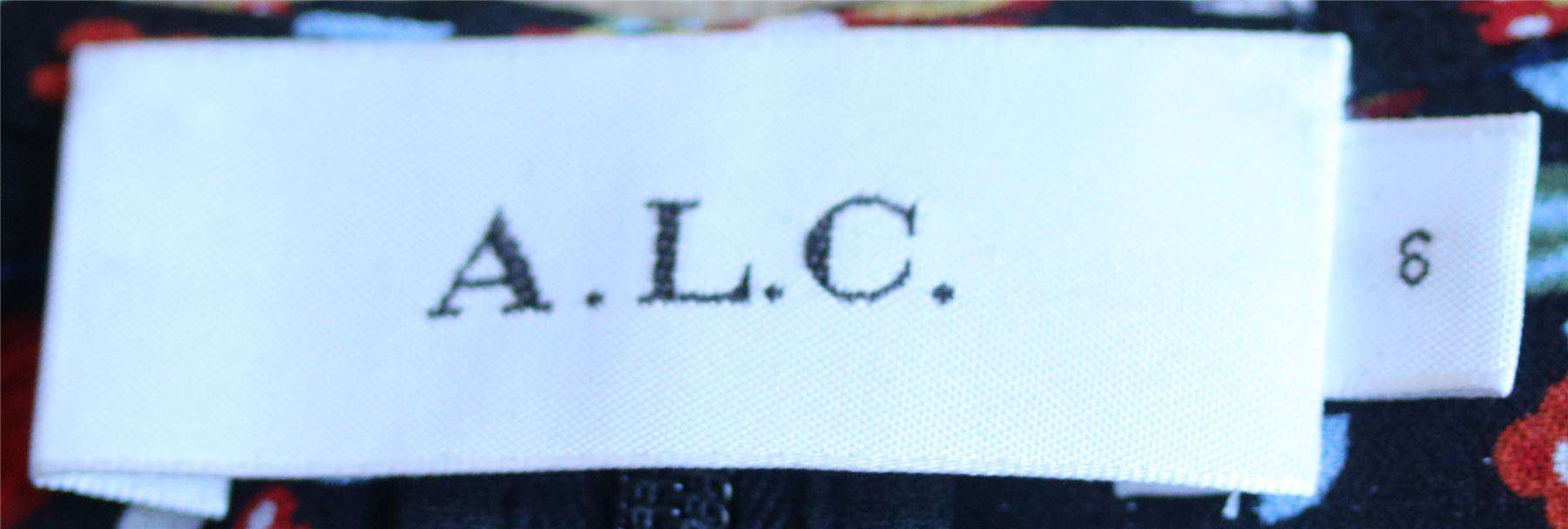 A.L.C. BRIE FLORAL CUT OUT MAXI DRESS US 6 UK 10 - Image 5