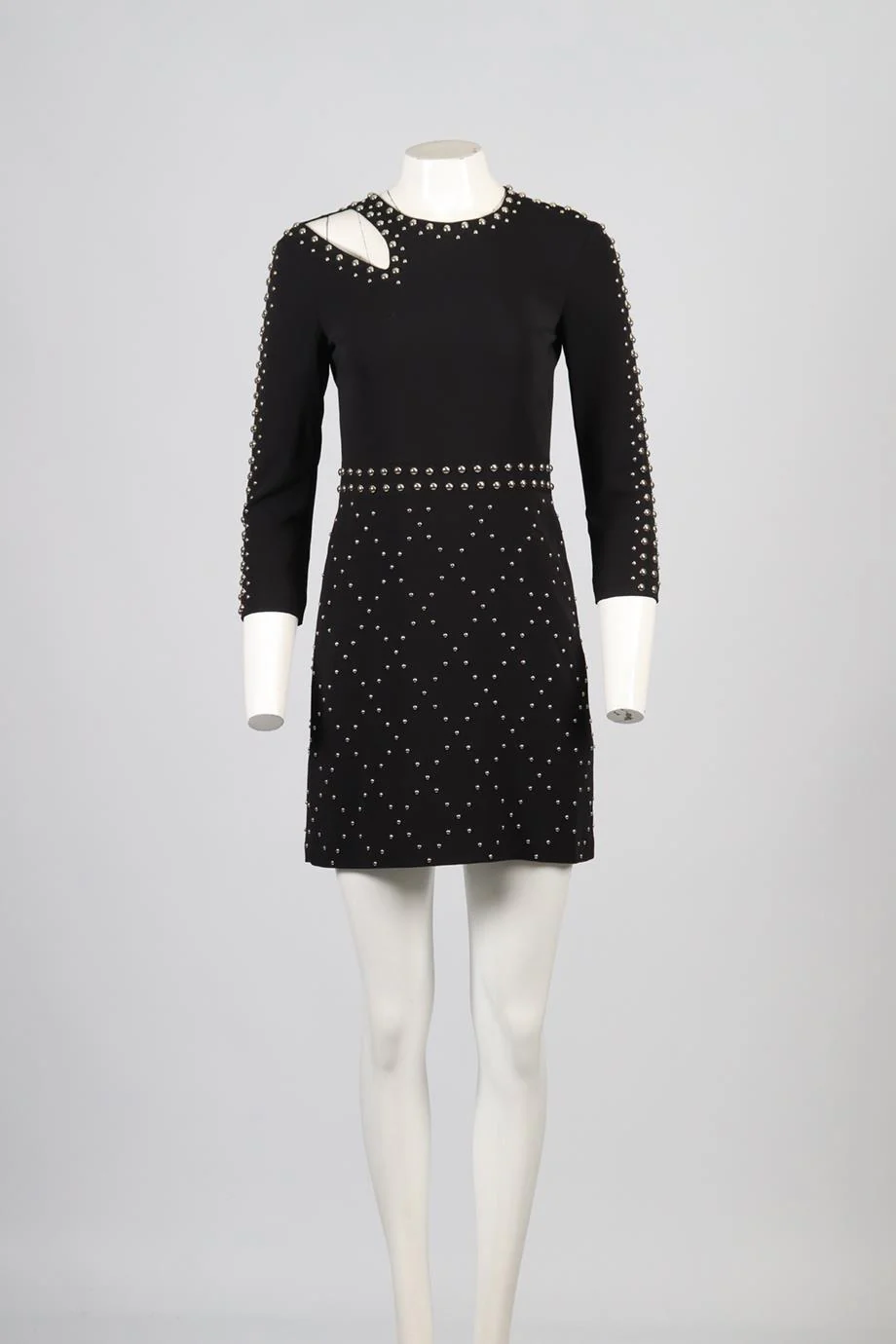 A.L.C. CREPE MINI DRESS US 2 UK 6 - Image 2