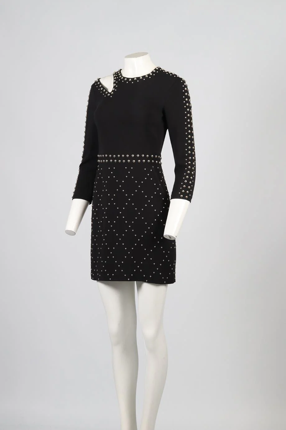 A.L.C. CREPE MINI DRESS US 2 UK 6 - Image 3