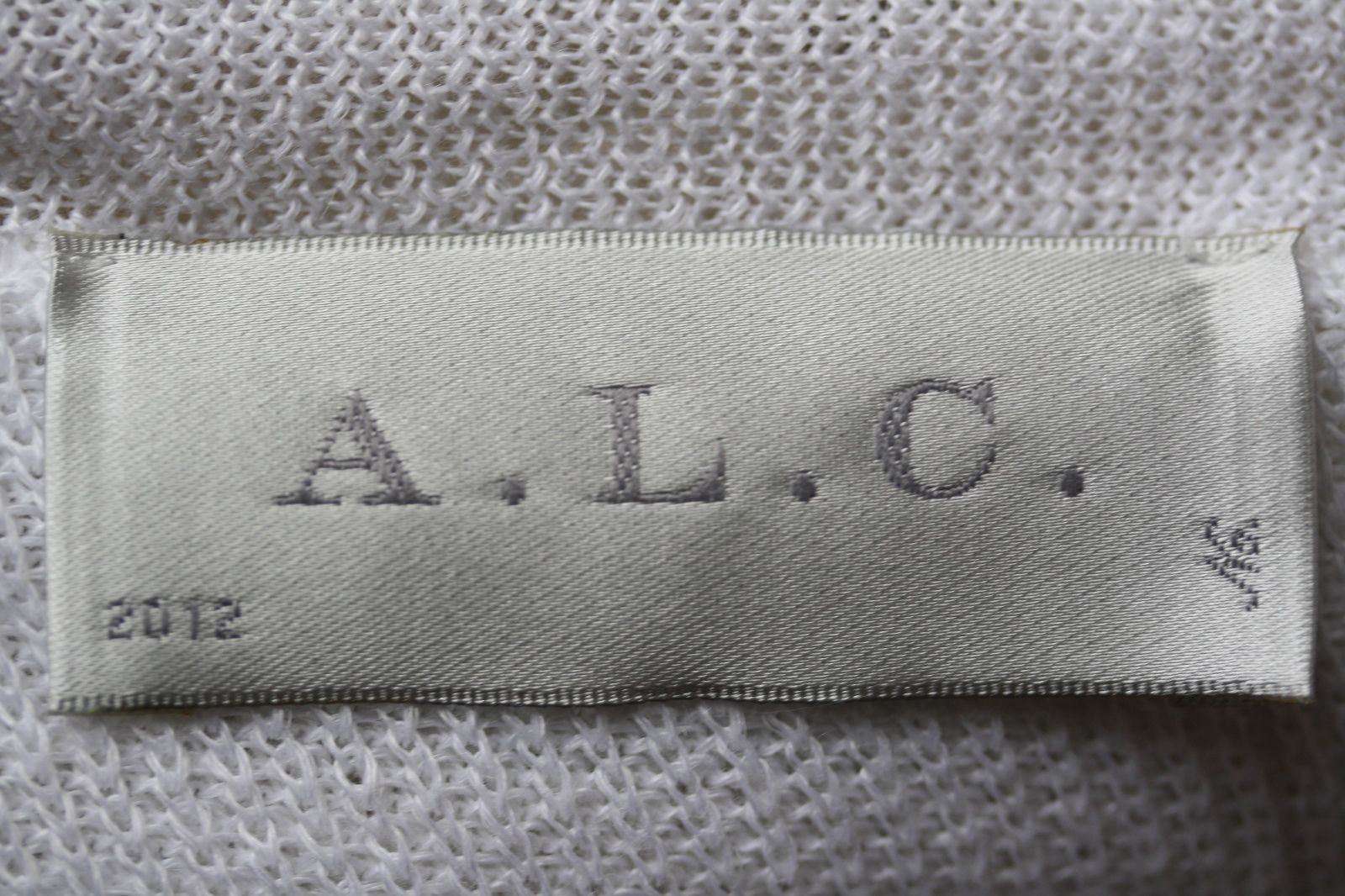 A.L.C. CROSS OVER BACK SWEATER XSMALL - Image 2