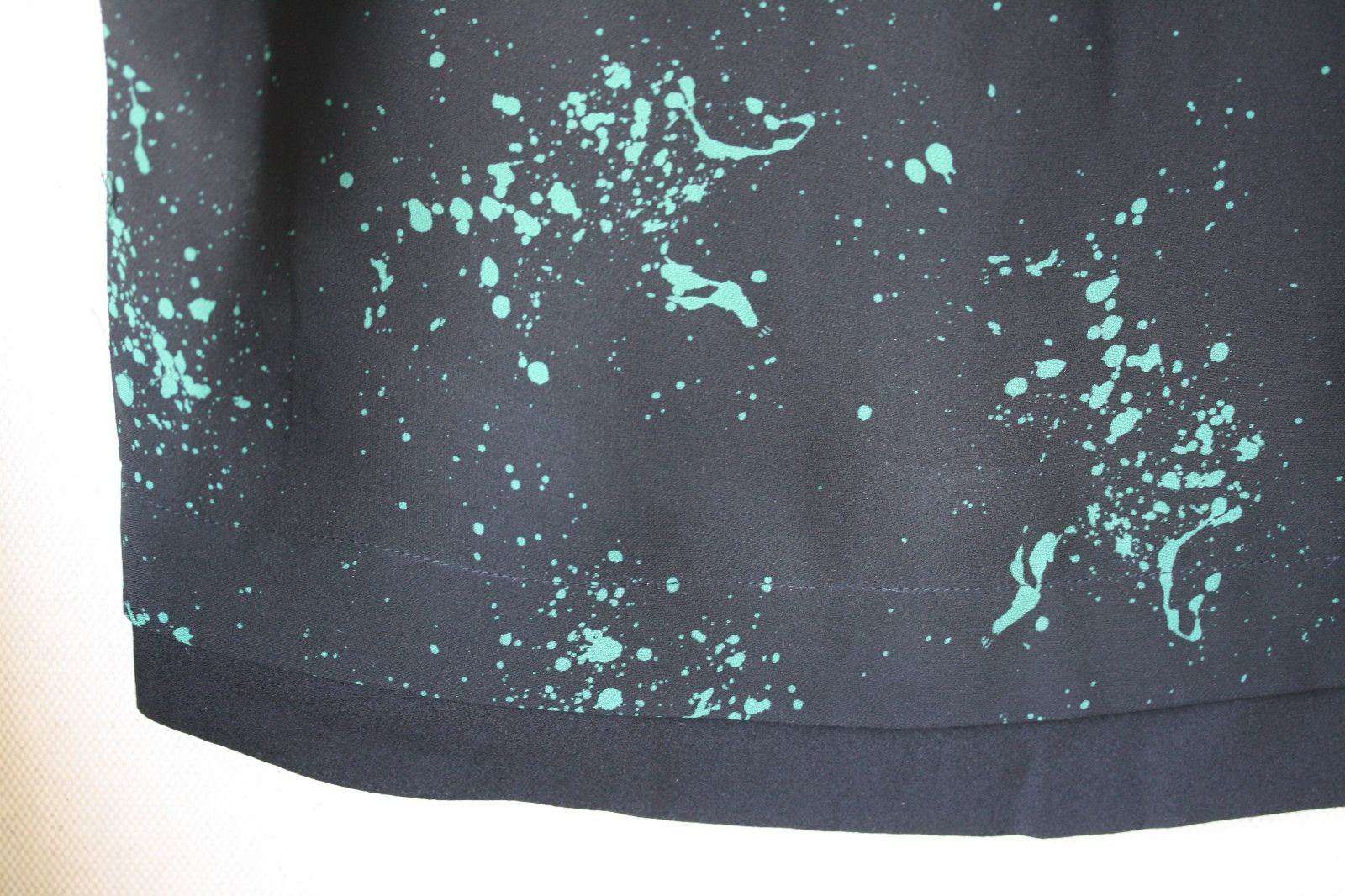 A.L.C. DEVOE BLACK GREEN CROP TOP UK 6 - Image 12