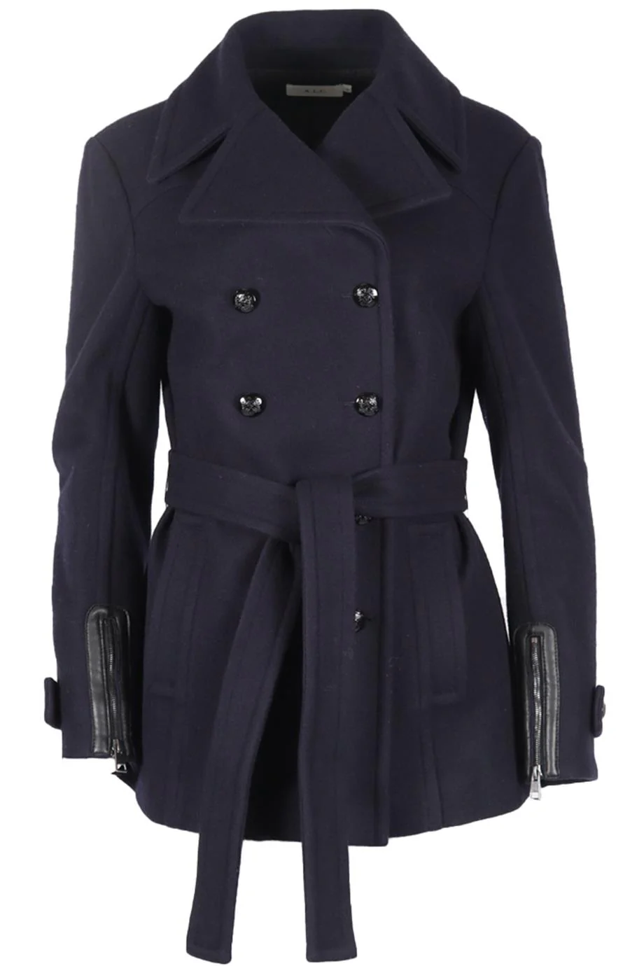 A.L.C. DOUBLE BREASTED WOOL BLEND COAT US 10 UK 14