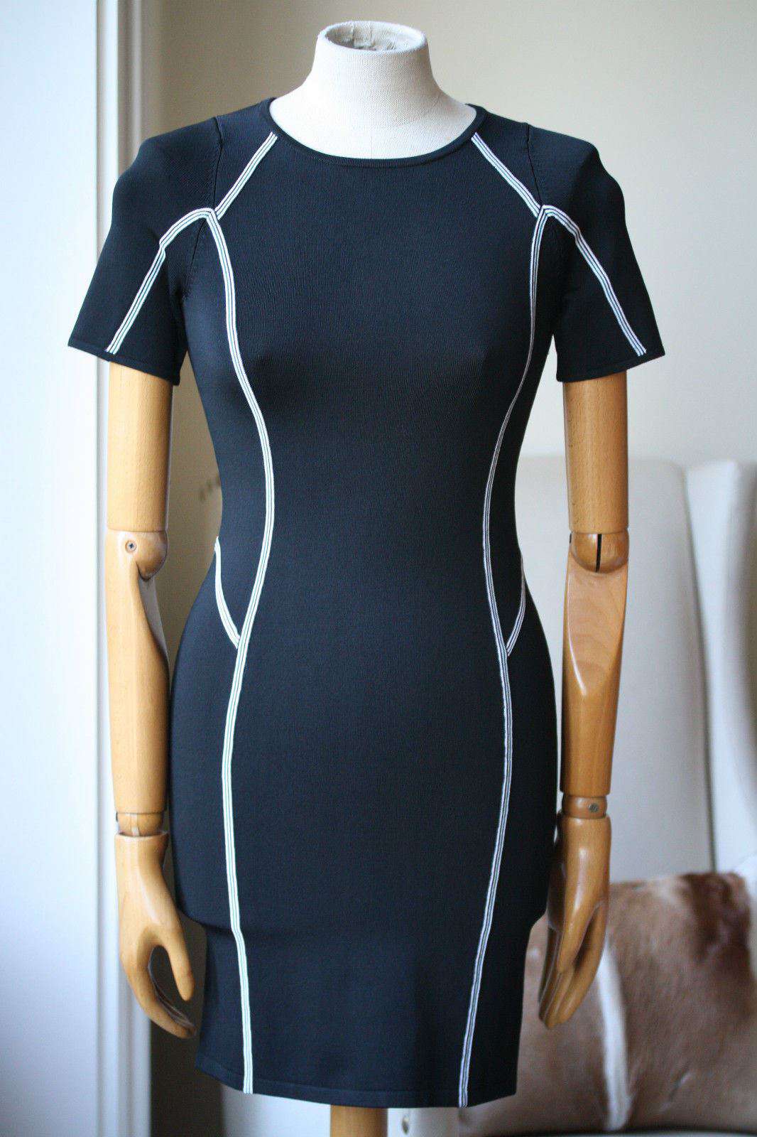 A.L.C. EVANS KNIT BODYCON DRESS SMALL - Image 3