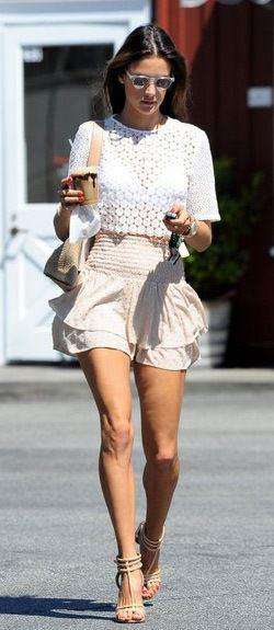 A.L.C. FREMONT BEIGE CROCHET TOP SMALL - Image 5