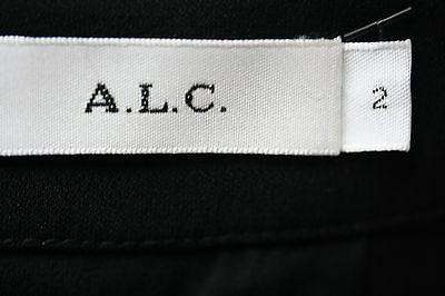 A.L.C. HALEY GARLAND-PRINT SILK PENCIL SKIRT AND WHITE PERALTA TOP US 2 UK 6/8 - Image 6