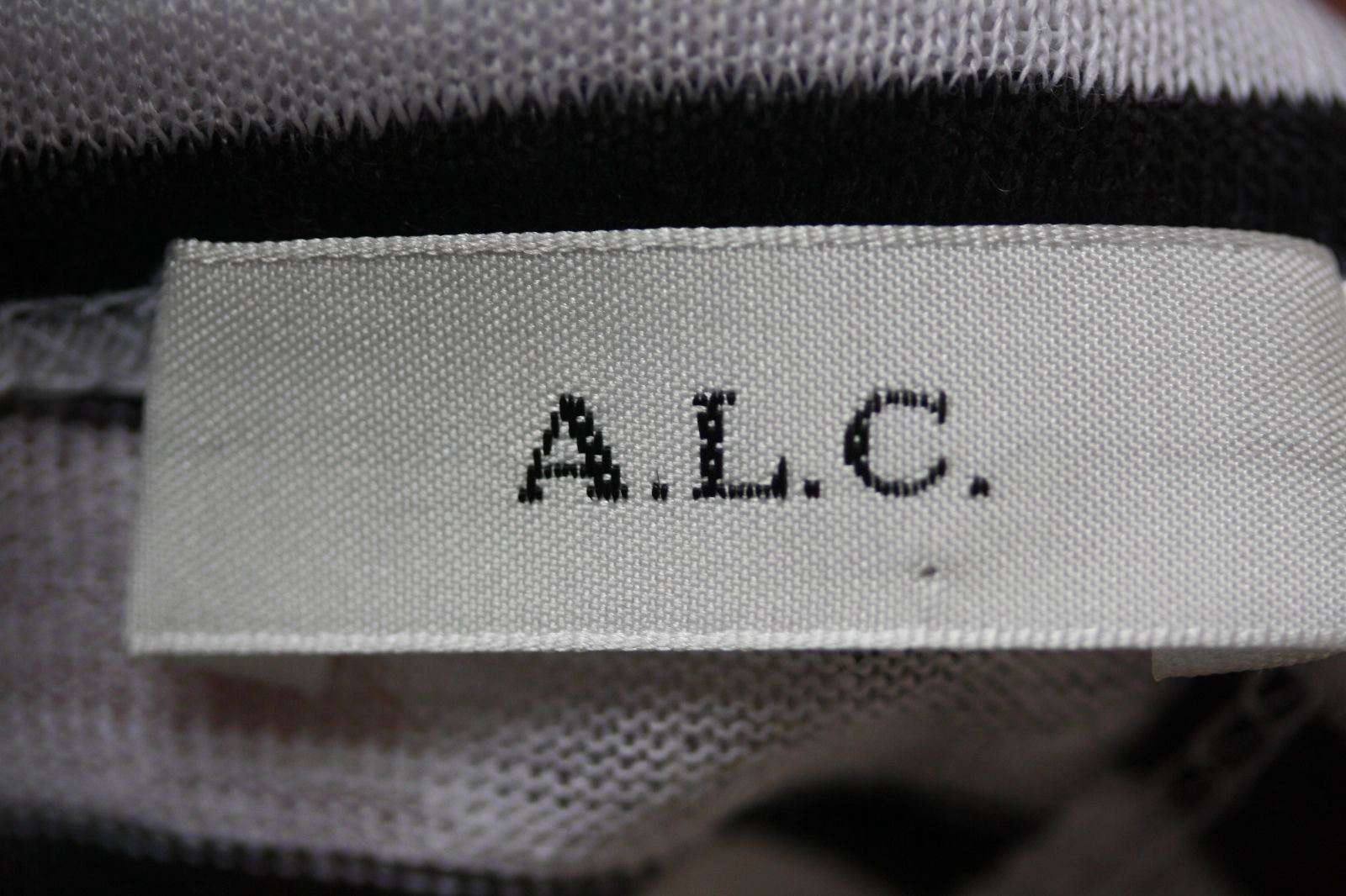 A.L.C. HARPER TWISTED CUTOUT BACK STRIPED TANK TOP SMALL - Image 6