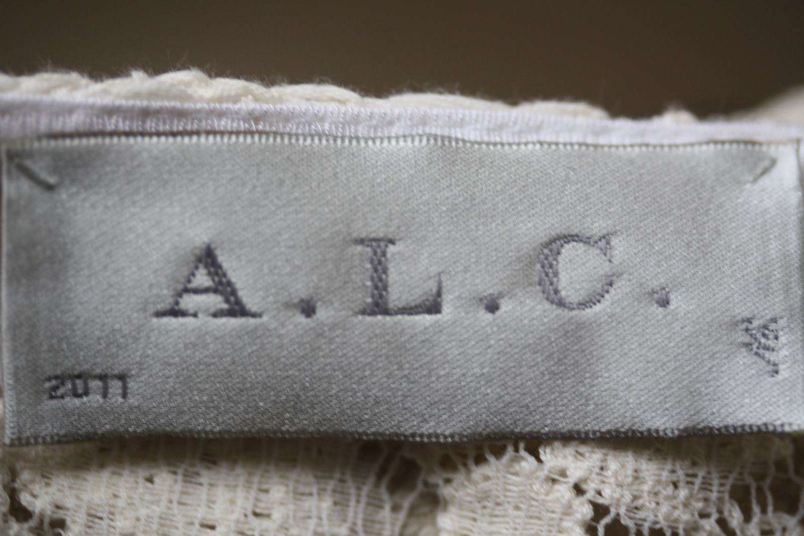 A.L.C. JAGGER COTTON-BLEND LACE DRESS US 4 UK 8 - Image 3