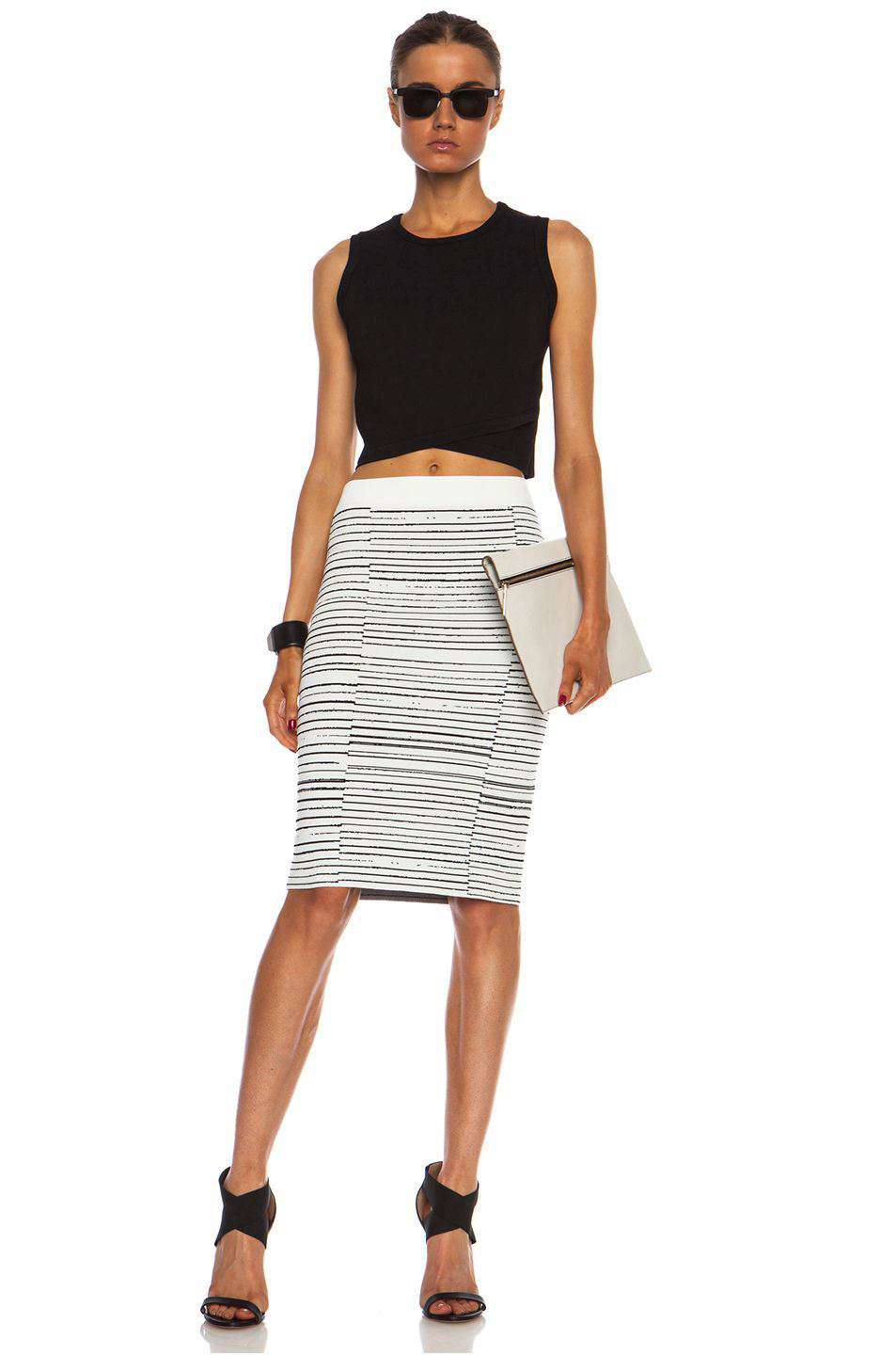 A.L.C. JAKE STRETCH SKIRT SMALL UK 8/10 - Image 5