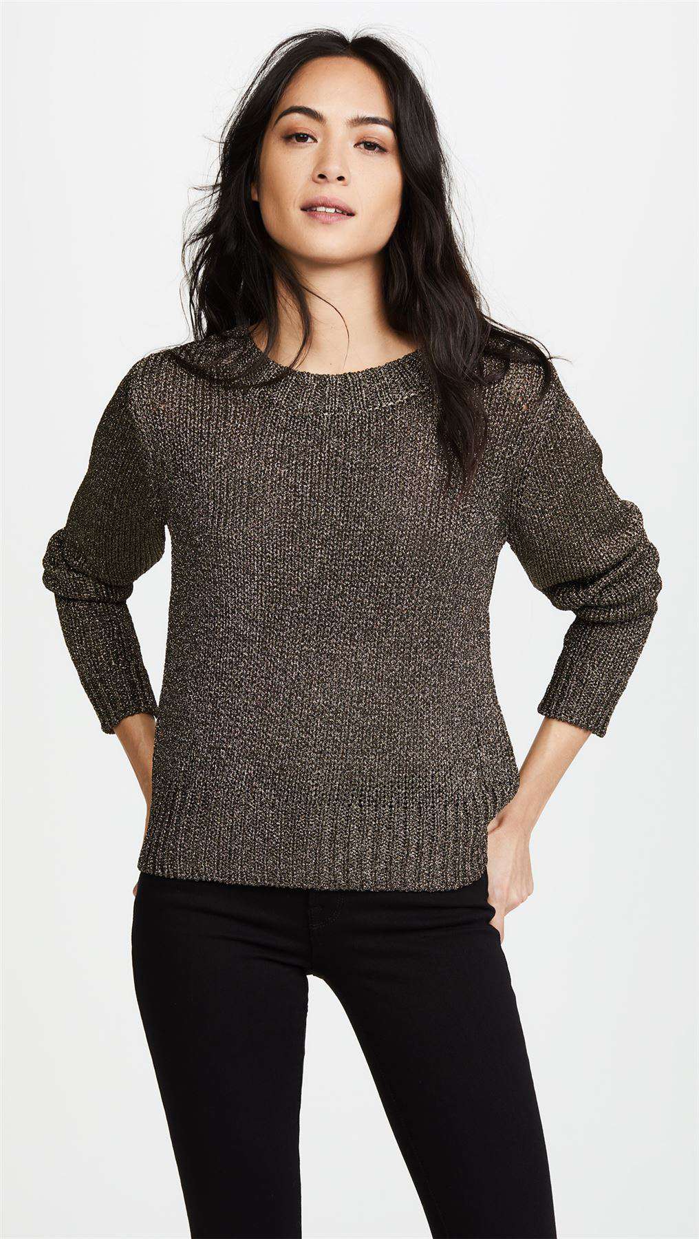 A.L.C. MARJORIE LACE UP KNIT SWEATER XSMALL - Image 2