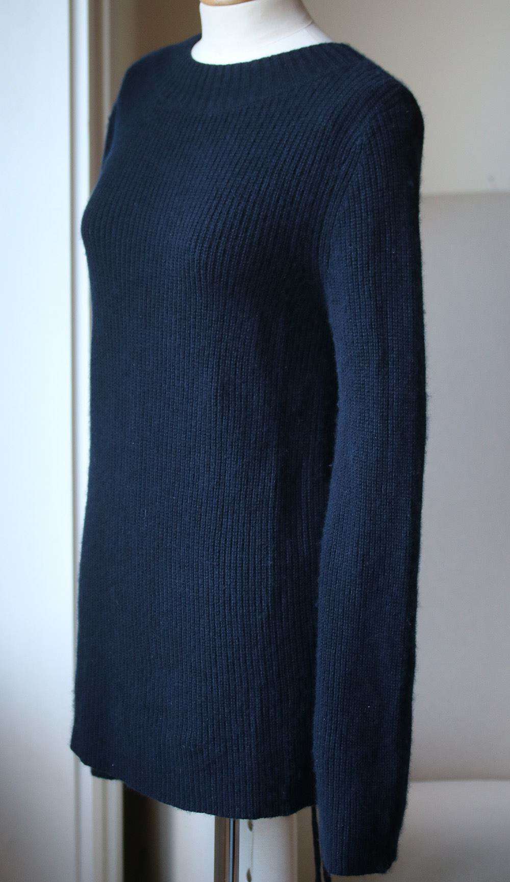 A.L.C. MARKELL LACE UP KNIT SWEATER SMALL - Image 4