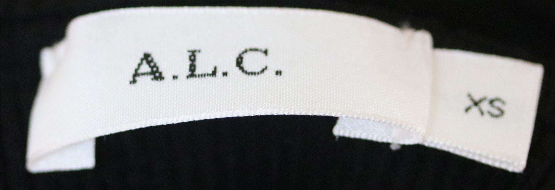 A.L.C. MERVYN RIBBED COLD SHOULDER SWEATER XSMALL - Image 5