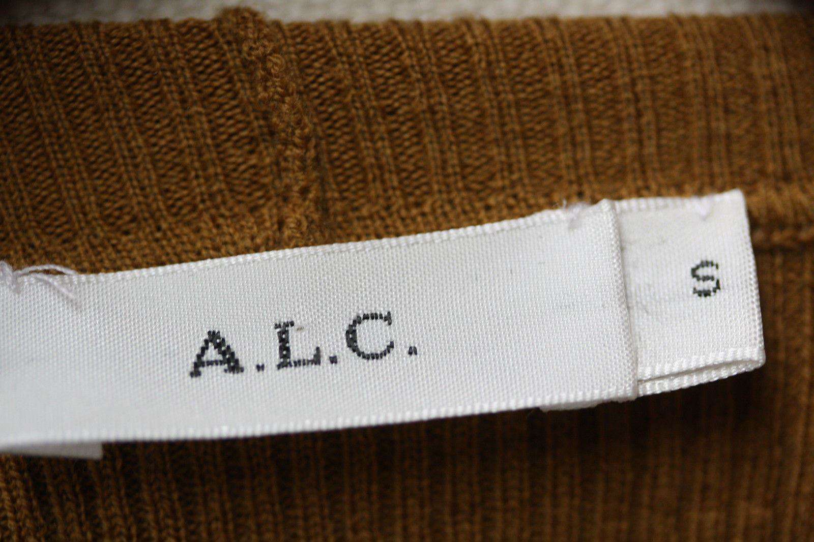 A.L.C. MILO TAN SWEATER SMALL - Image 2