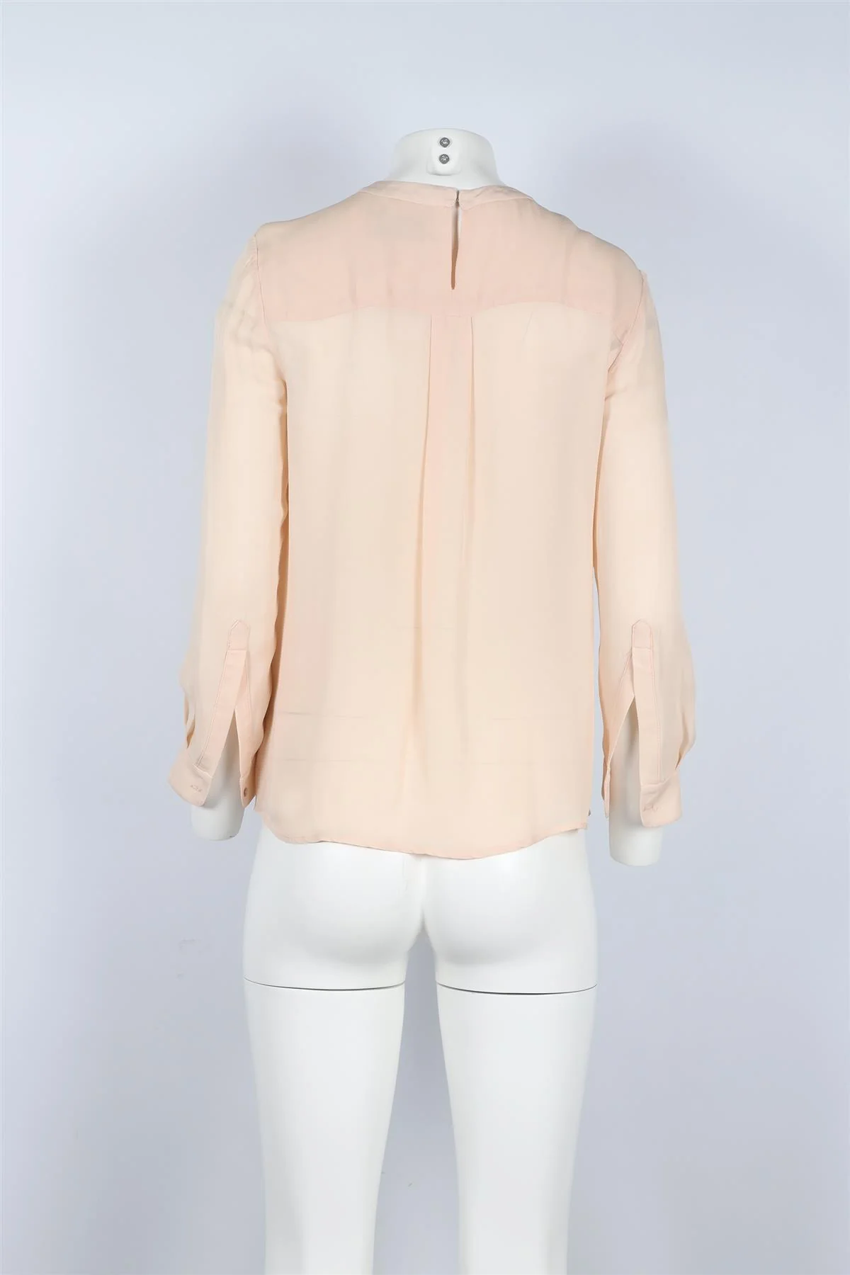 A.L.C. NUDE SILK TOP XSMALL - Image 4