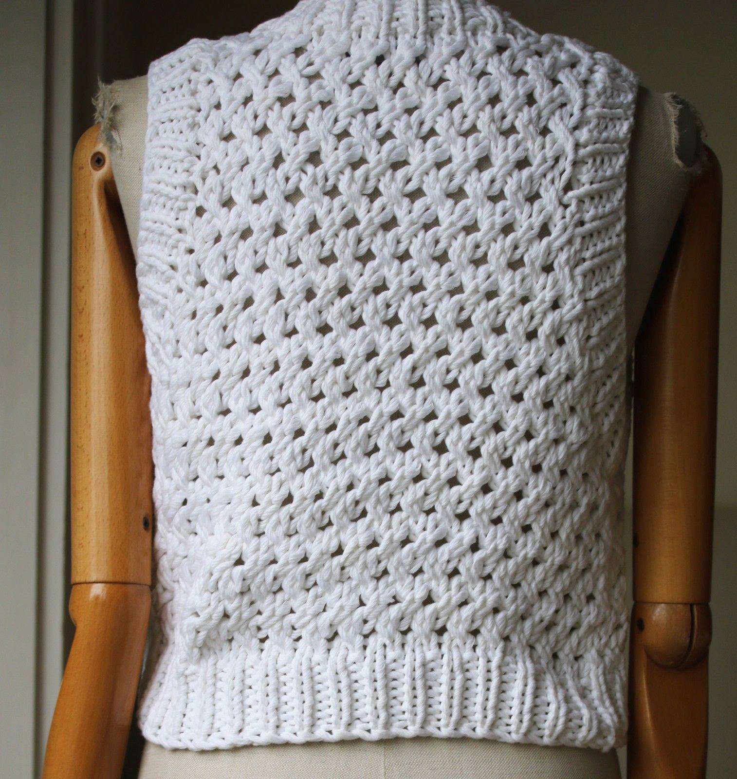 A.L.C. OVERSIZED CROSS-RIB CROP SWEATER SMALL - Image 6
