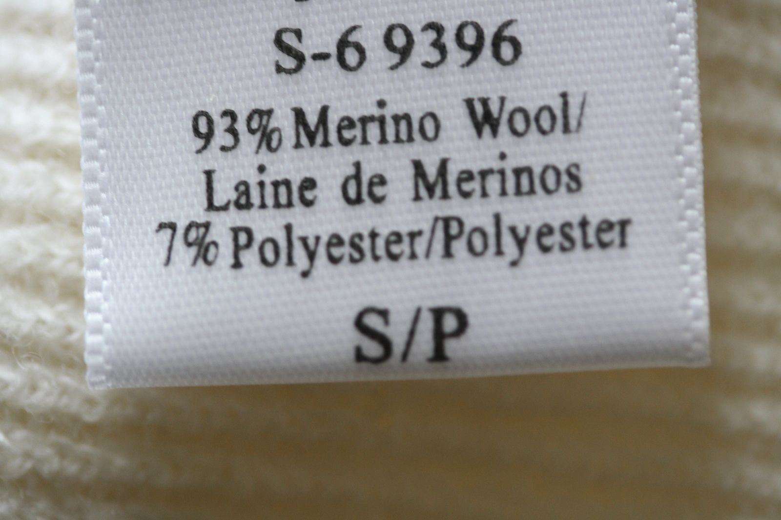 A.L.C. RHODES CREAM V-NECK SWEATER SMALL - Image 7