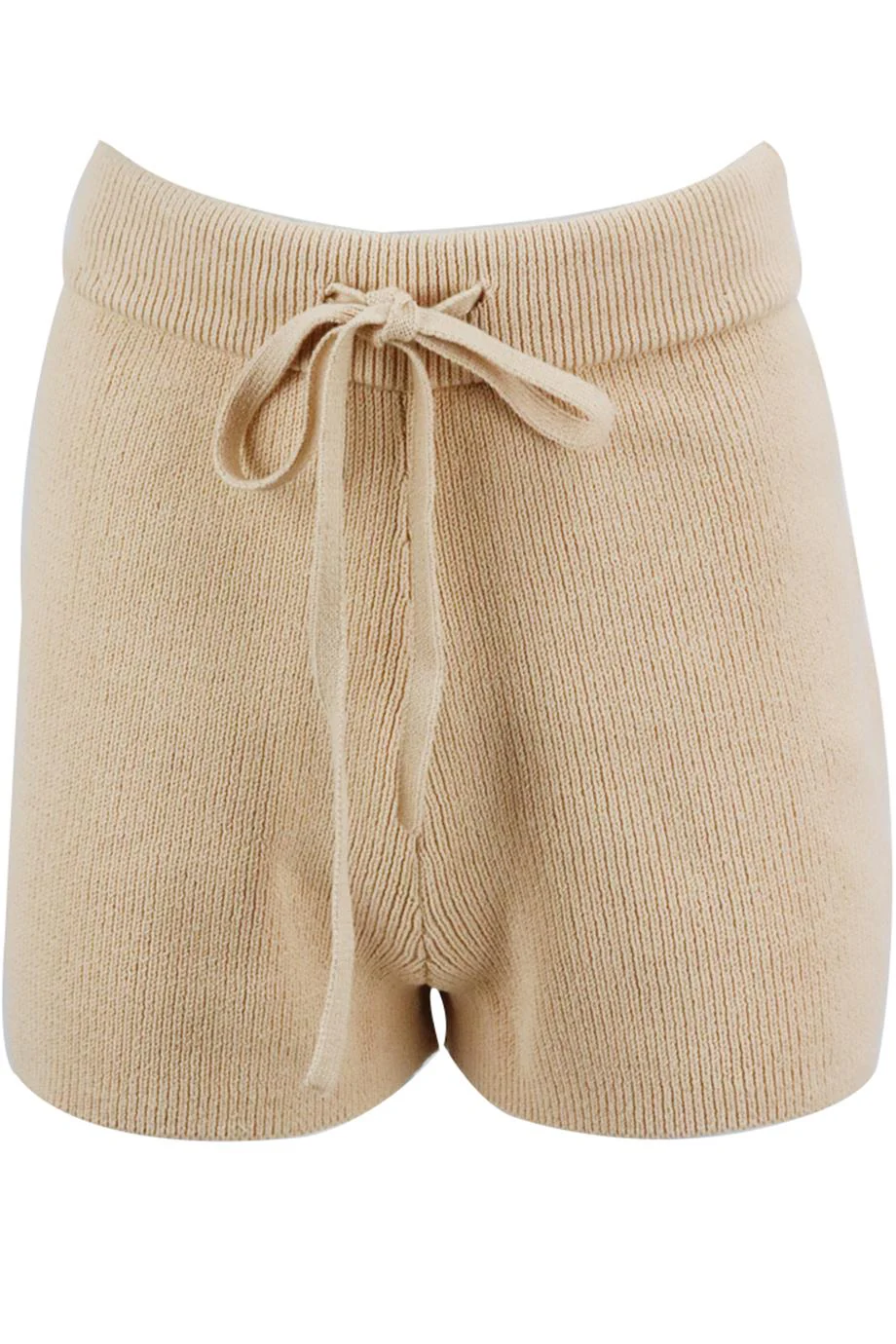 A.L.C. RIBBED COTTON BLEND SHORTS SMALL