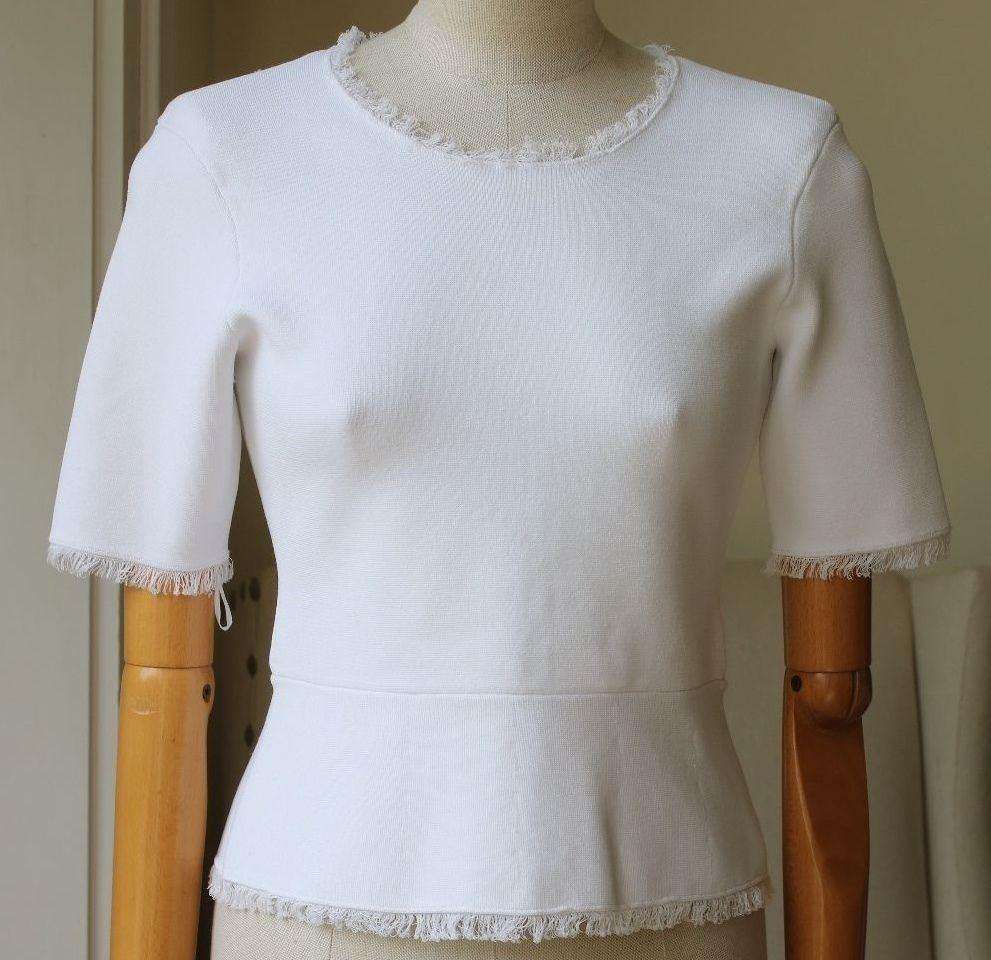 A.L.C RUDIN FRAYED-EDGE TOP SMALL - Image 5