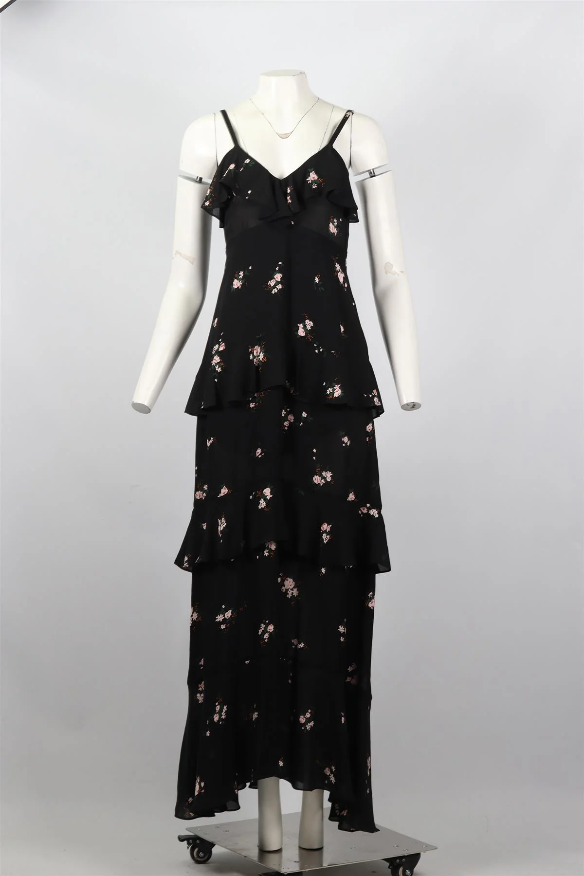 A.L.C. SILK MINI DRESS US 2 UK 6 - Image 2
