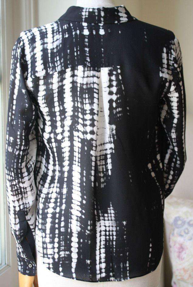 A.L.C. SONG TIE DYE PRINT BLOUSE US 2 UK 6 - Image 4