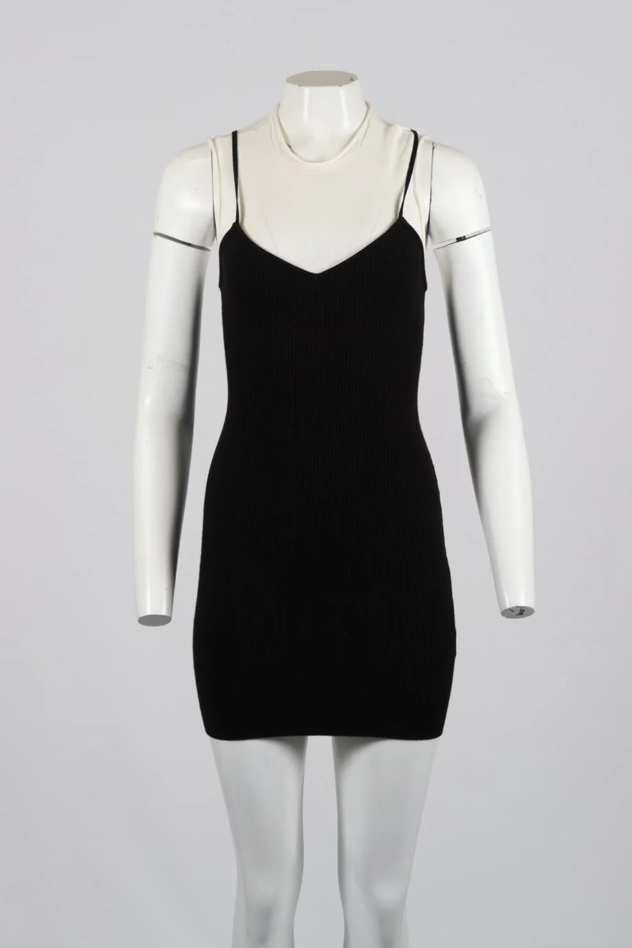 A.L.C. STRETCH KNIT MINI DRESS XSMALL - Image 2
