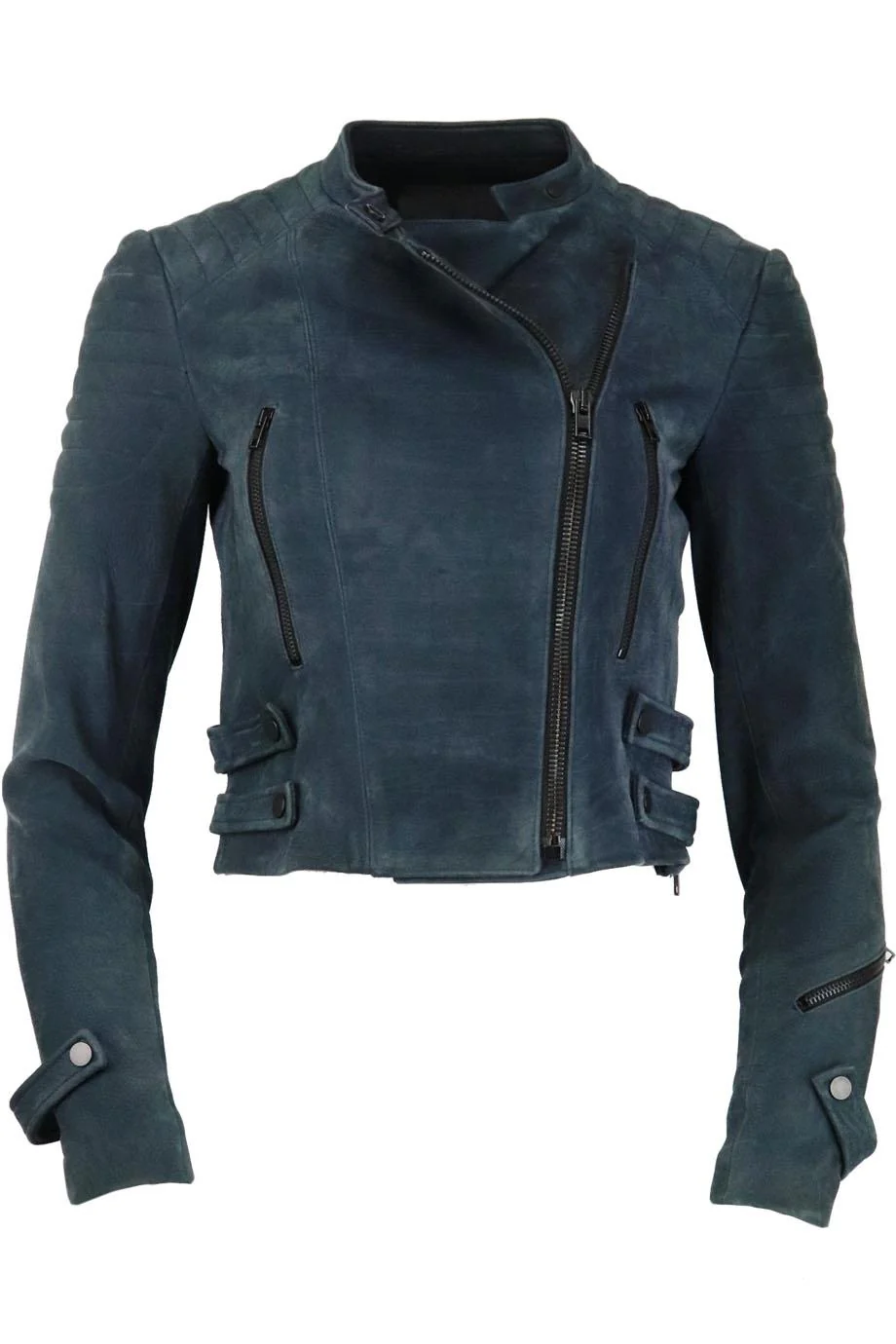 A.L.C. SUEDE BIKER JACKET US 2 UK 6