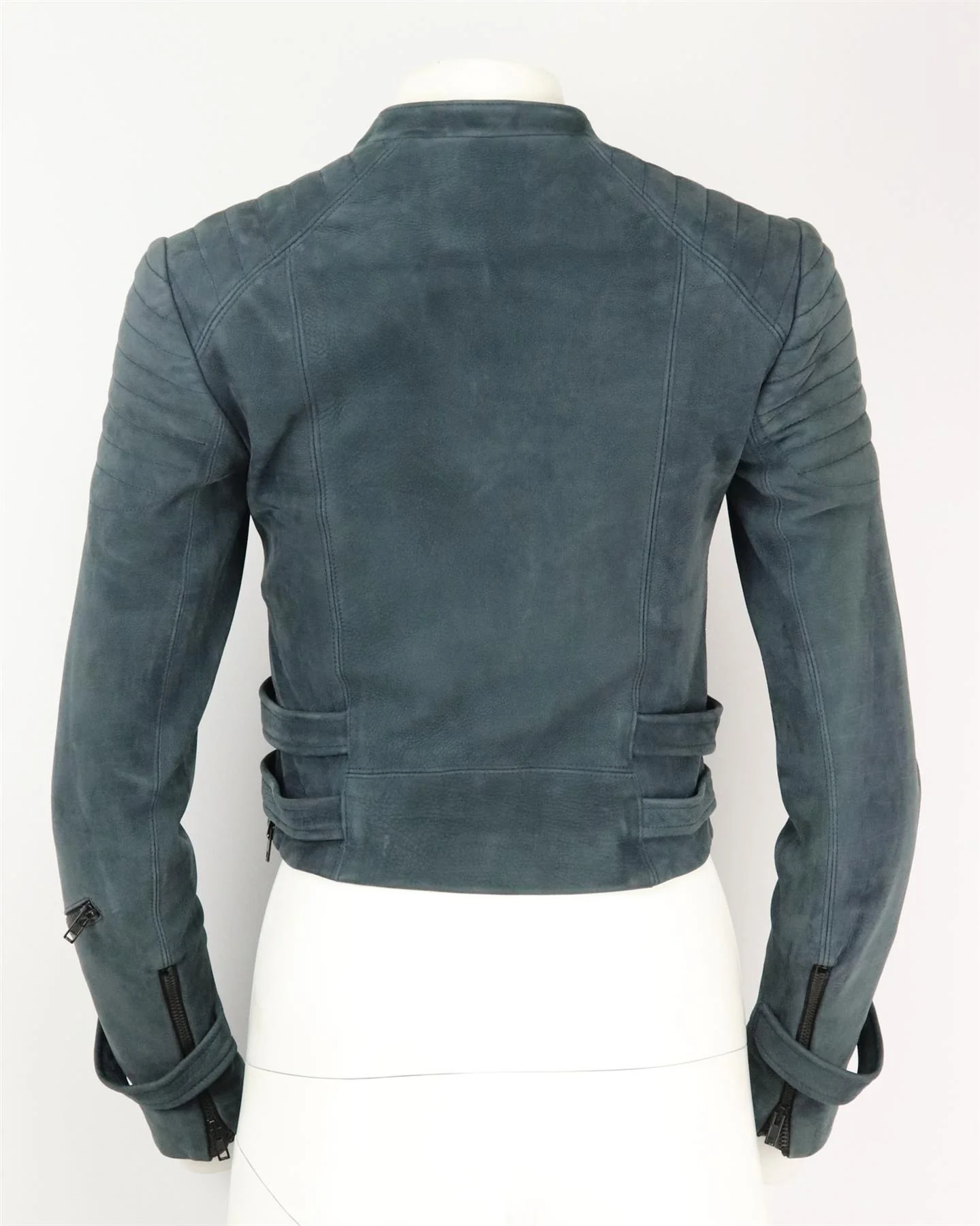 A.L.C. SUEDE BIKER JACKET US 2 UK 6 - Image 4