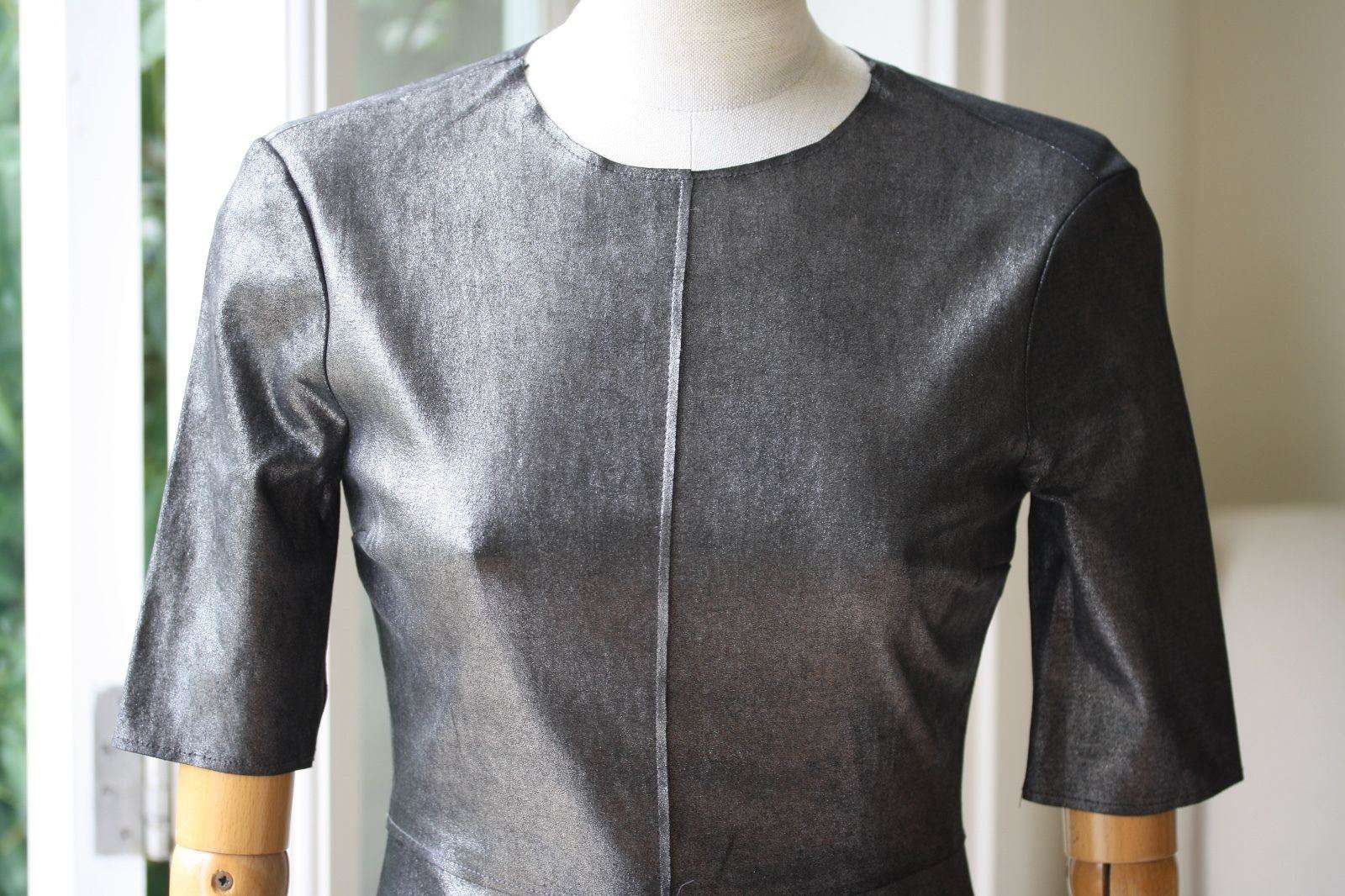 A.L.C. ZOLA LEATHER TOP US 4 UK 8 - Image 8