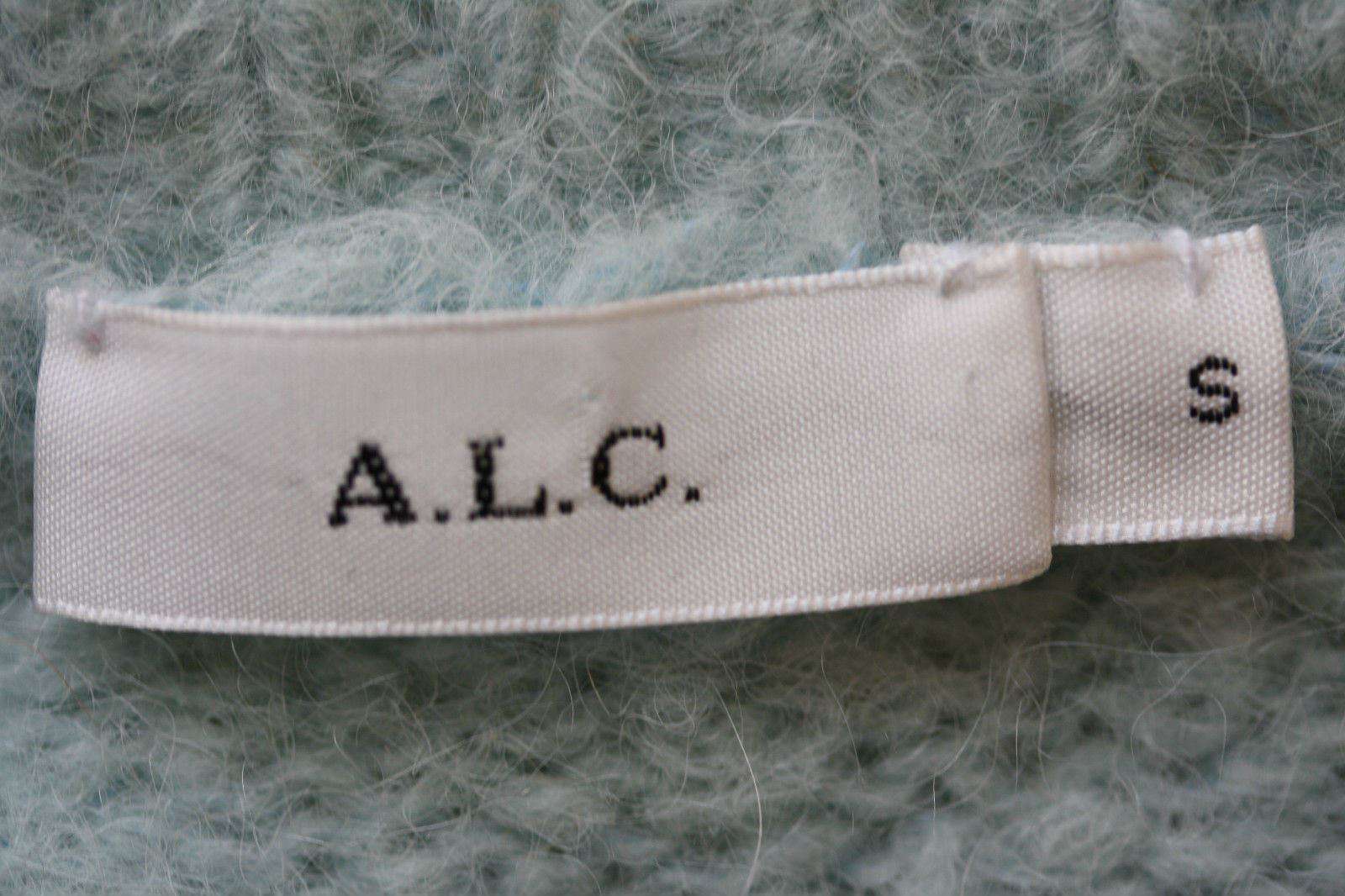 A.LC. BLUE SCOTTIE ALPACA SWEATER SMALL - Image 7