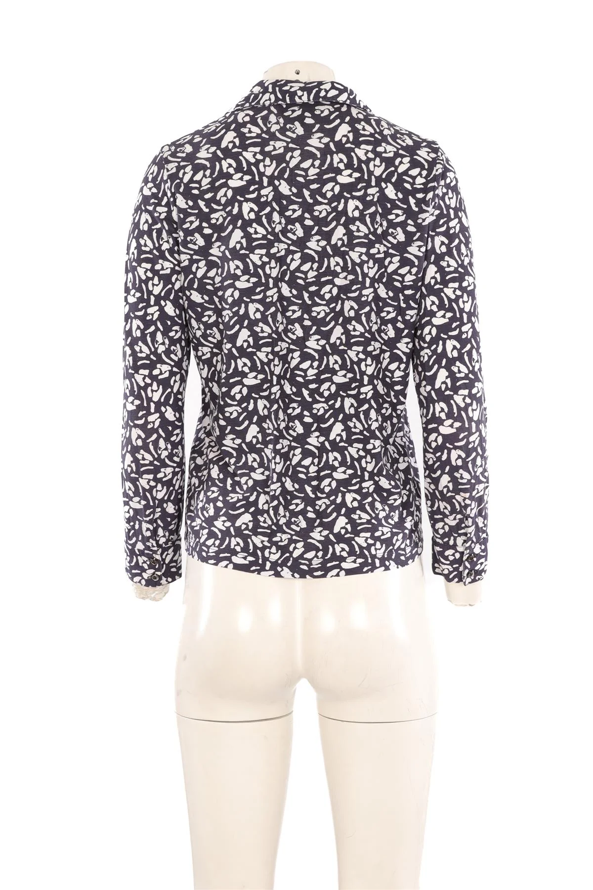 A.P.C. BLUE COTTON SHIRT SMALL - Image 4