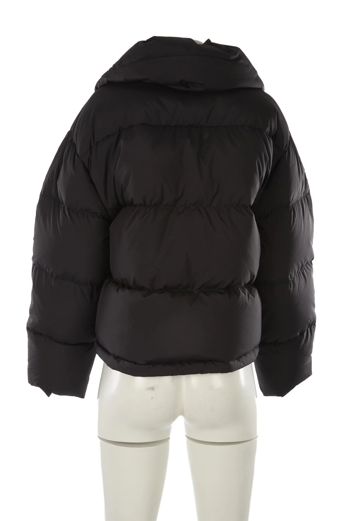 ACNE STUDIOS BLACK OLIMERA PADDED DOWN JACKET DE 32 UK 6 - Image 4