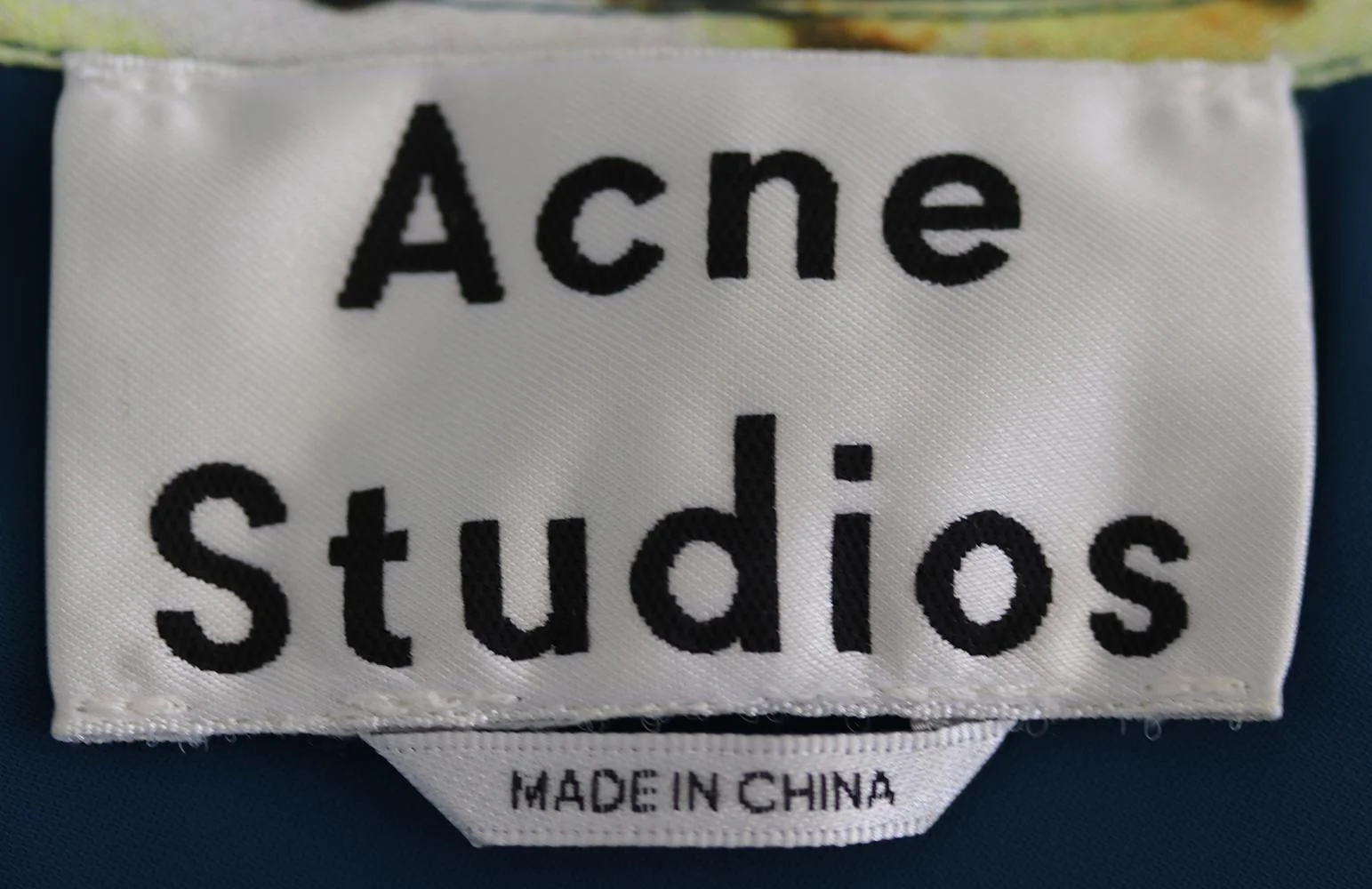 ACNE STUDIOS JORNY FLORAL PRINT CREPE MINI DRESS DT 38 UK 12 - Image 5