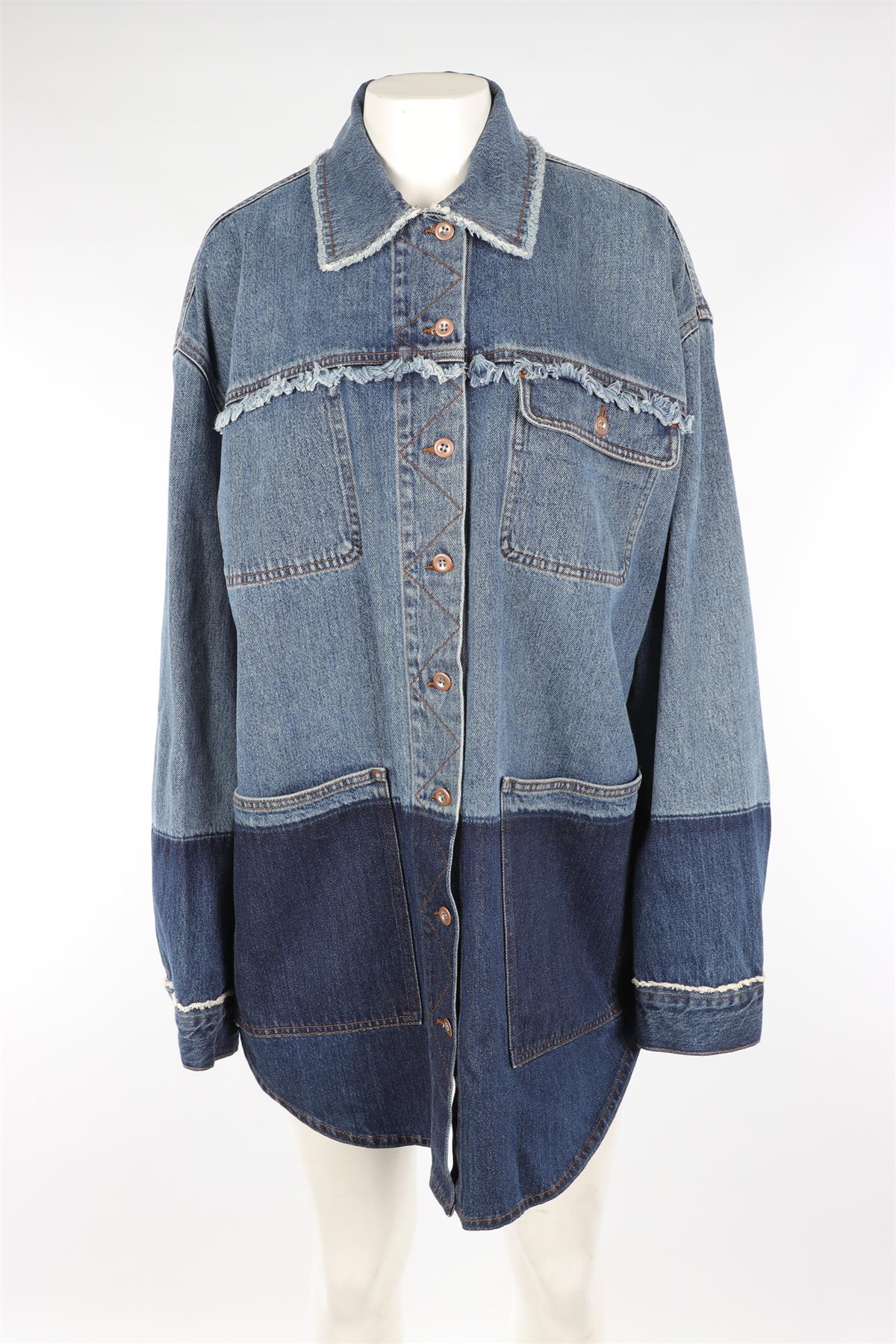 ACNE SUDIOS BLUE DENIM JACKET EU 36 UK 8 - Image 2