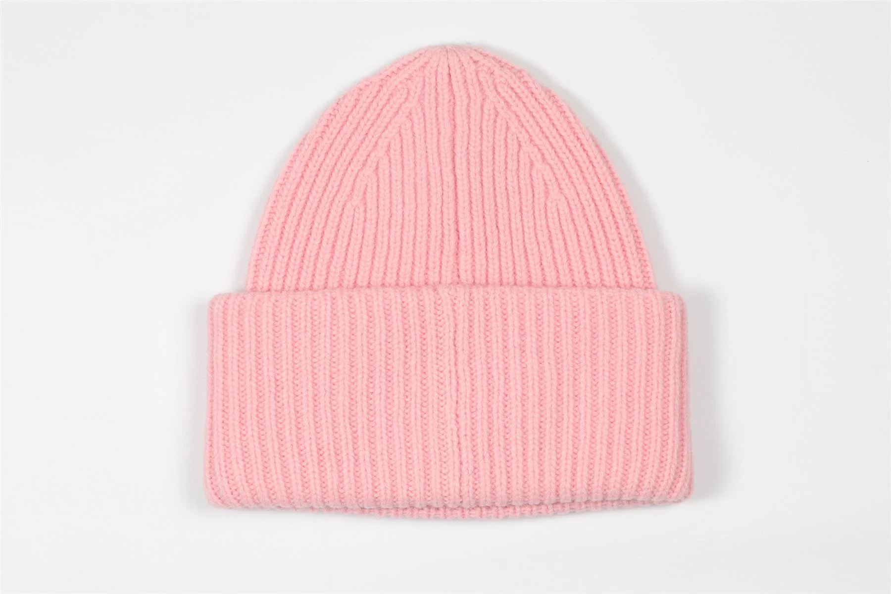 ACNE SUDIOS PINK WOOL BEANIE ONE SIZE - Image 4
