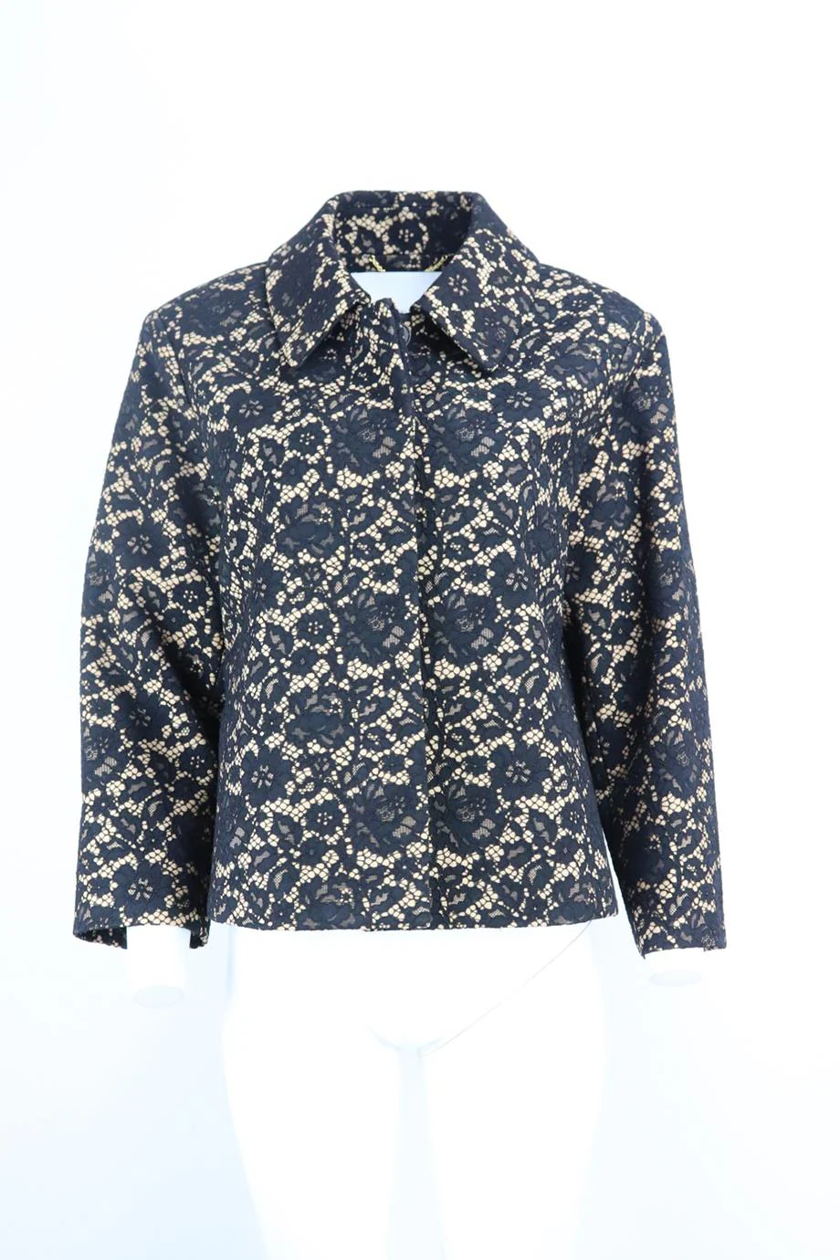 ADAM LIPPES CORDED LACE JACKET LARGE - Image 2