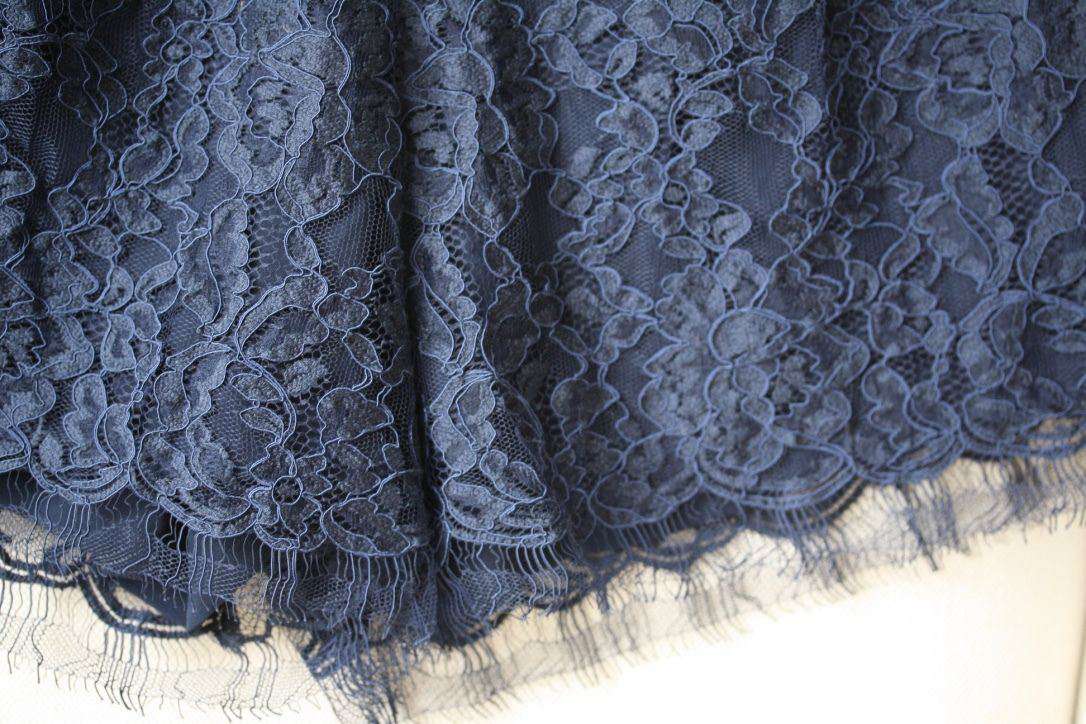 ADAM LIPPES NAVY LACE SHORTS US 2 UK 6 - Image 9
