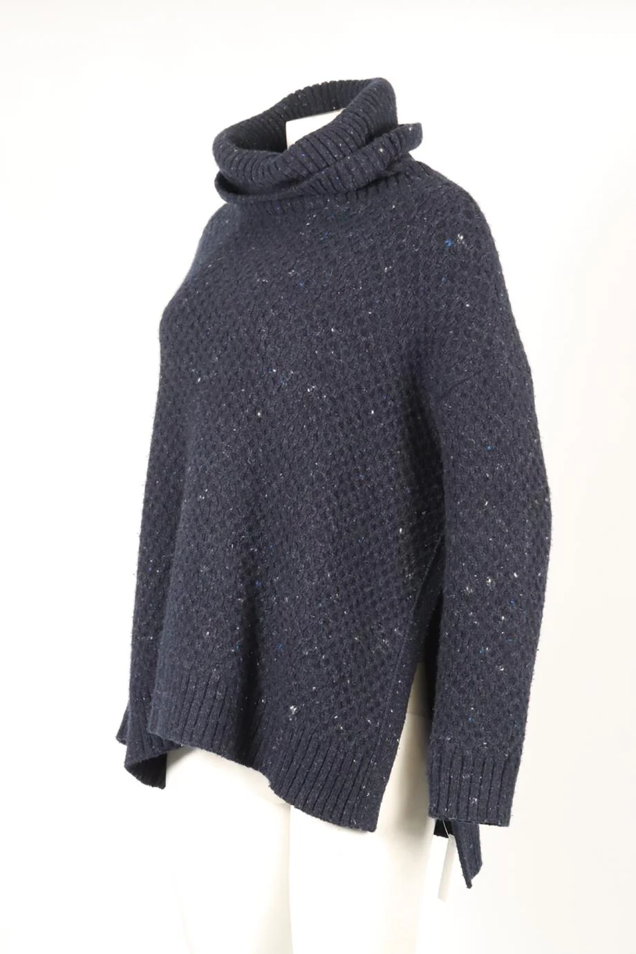 ADAM LIPPES WOOL AND CASHMERE TURTLENECK SWEATER SMALL - Image 3