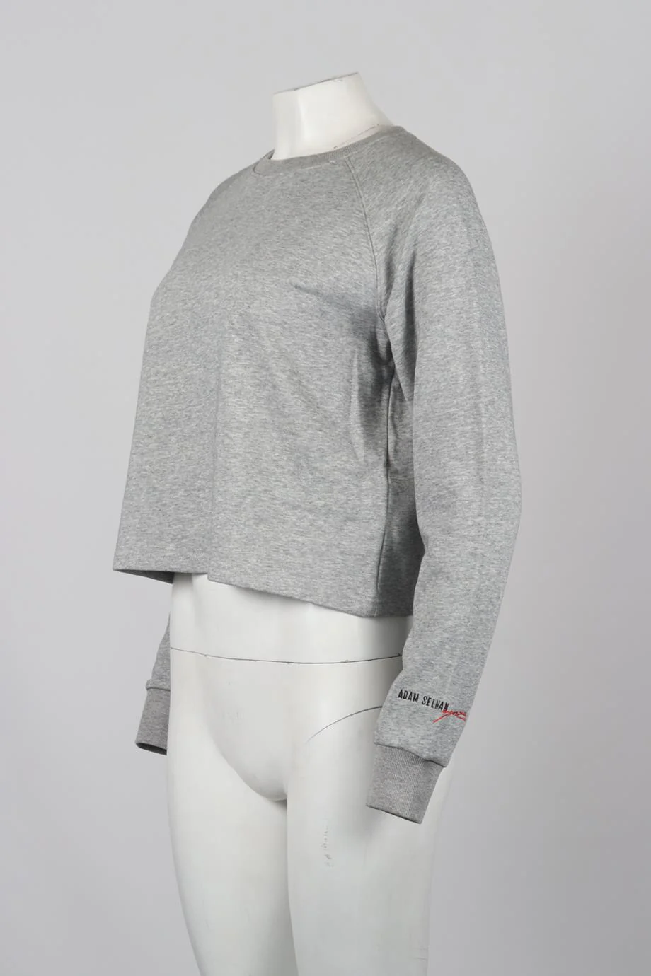 ADAM SELMAN COTTON BLEND SWEATSHIRT SMALL - Image 3