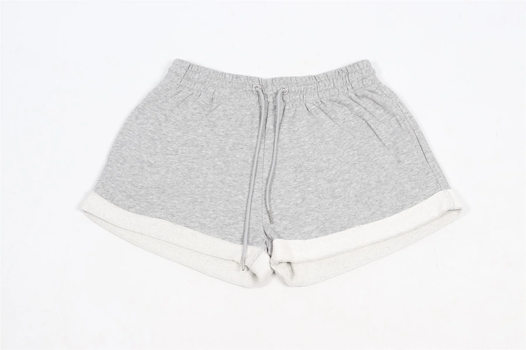 ADAM SELMAN GREY COTTON SHORTS SMALL - Image 2